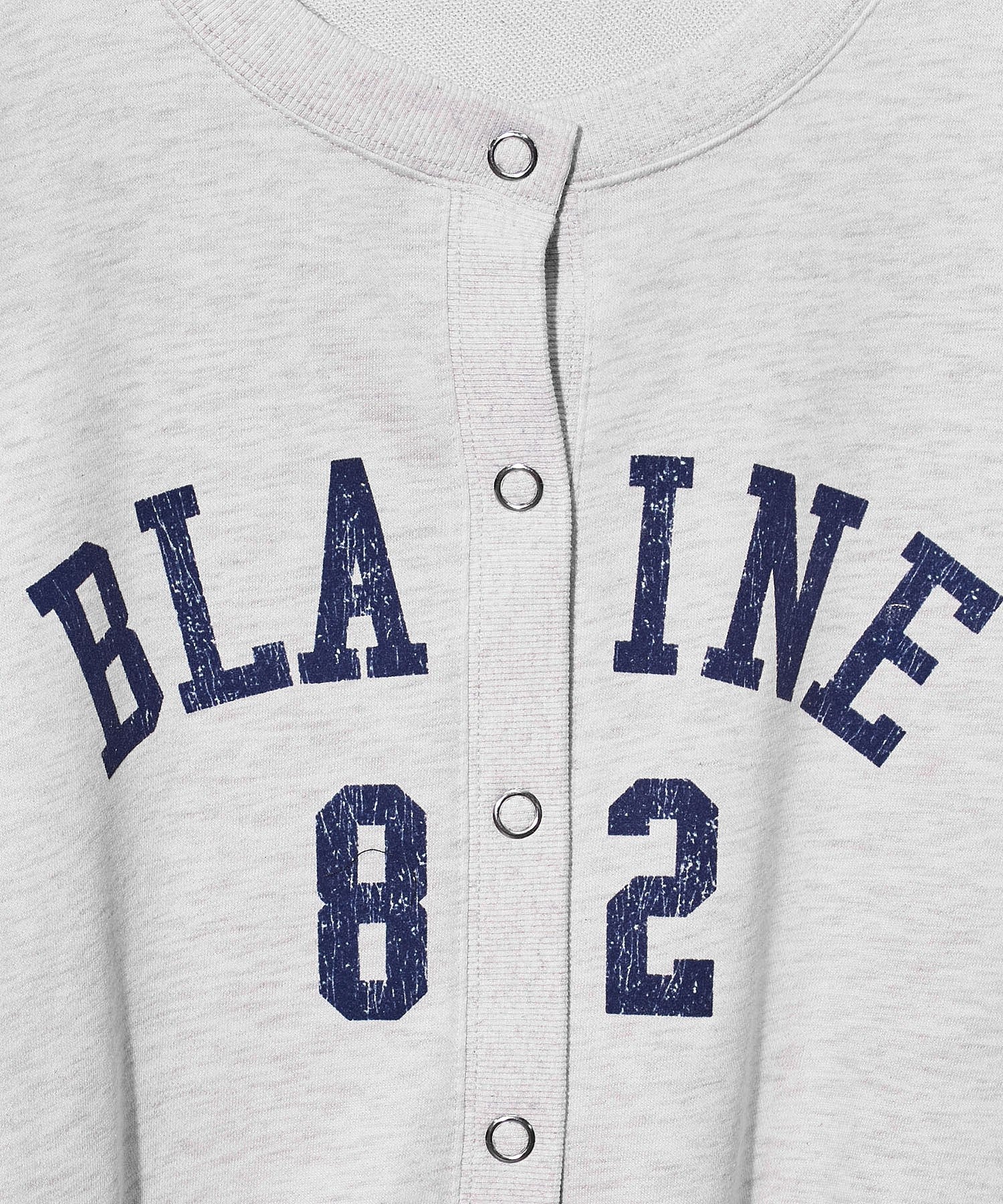 COLLEGE LOGO SWEAT CARDIGAN