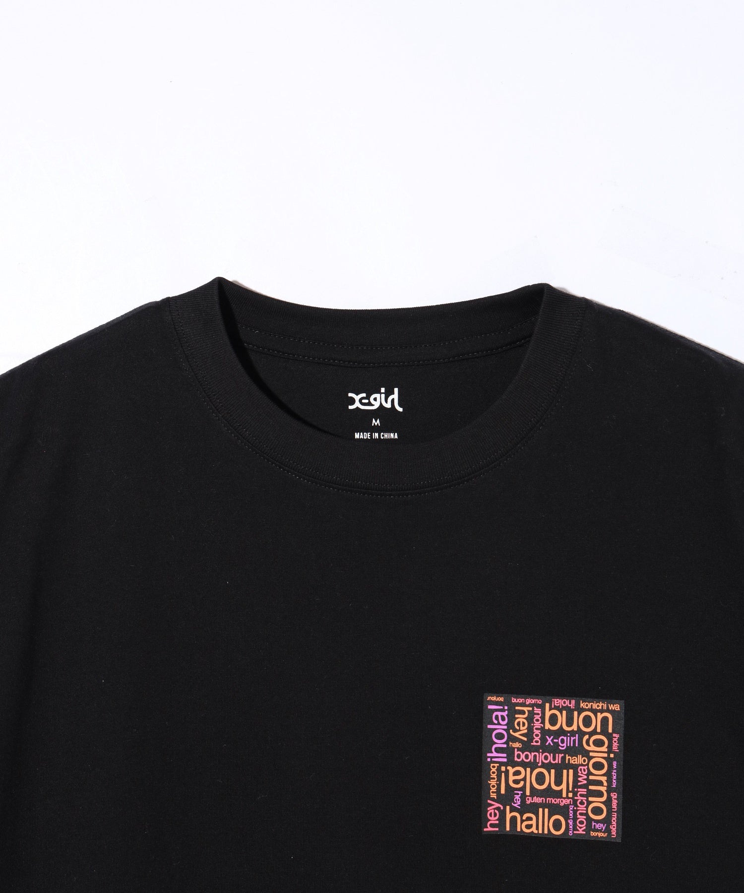 BONJOUR LOGO S/S BIG TEE DRESS