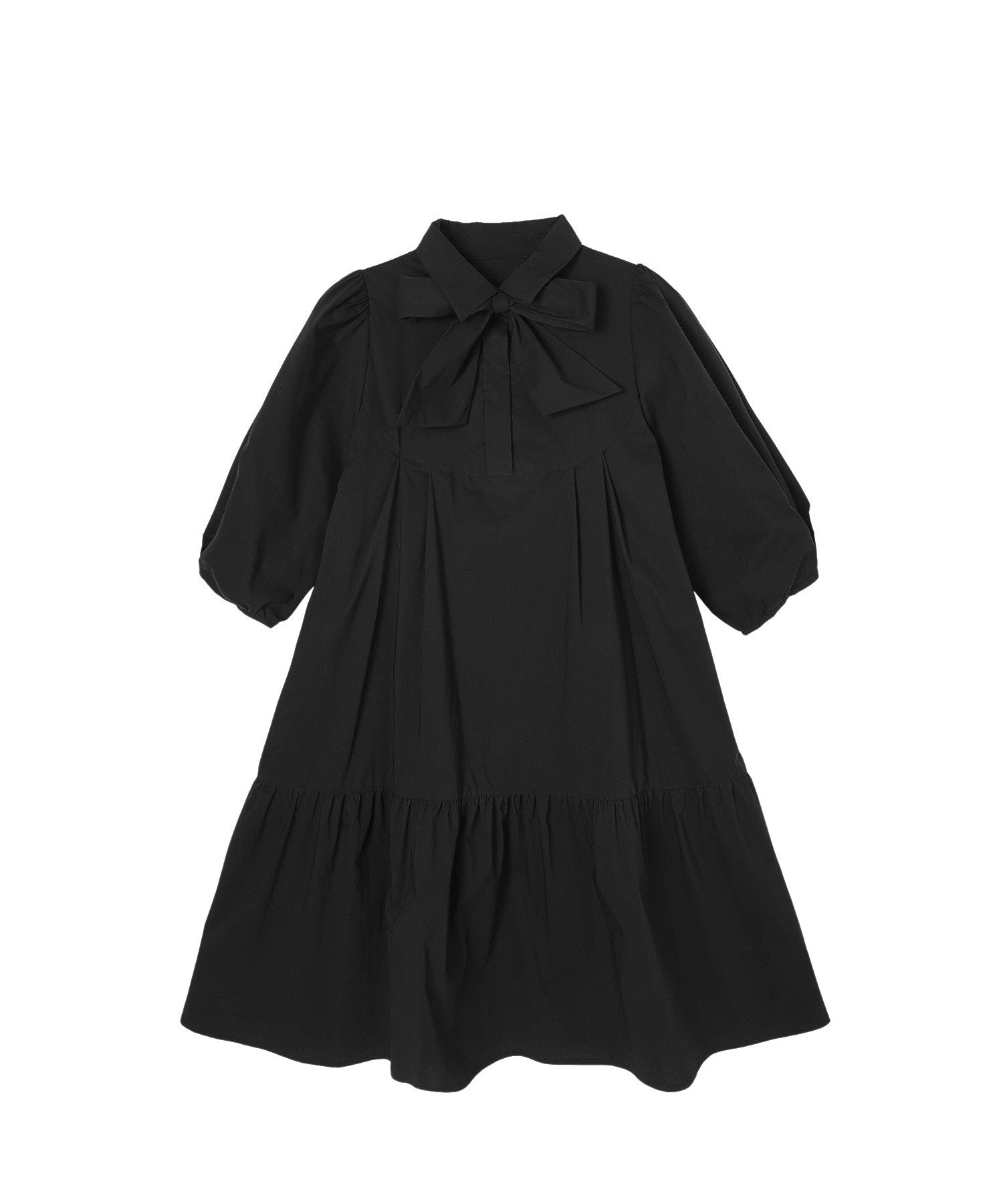 BOW TIE SHIRT DRESS