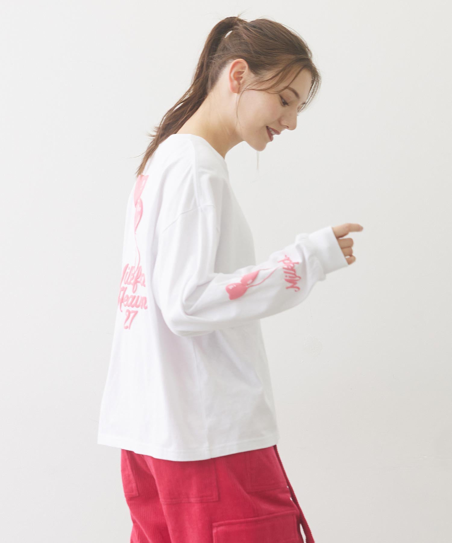 HEART BALLOON WIDE L/S TEE