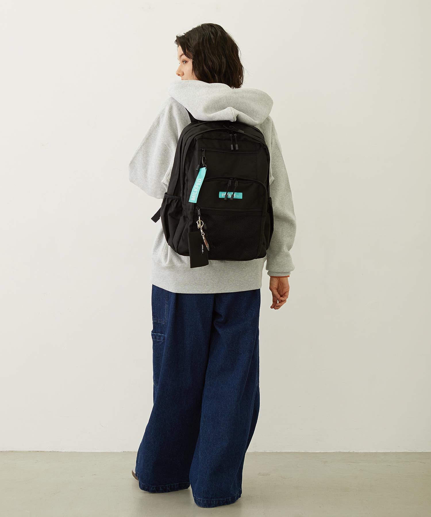W ZIP BACKPACK LtGREEN