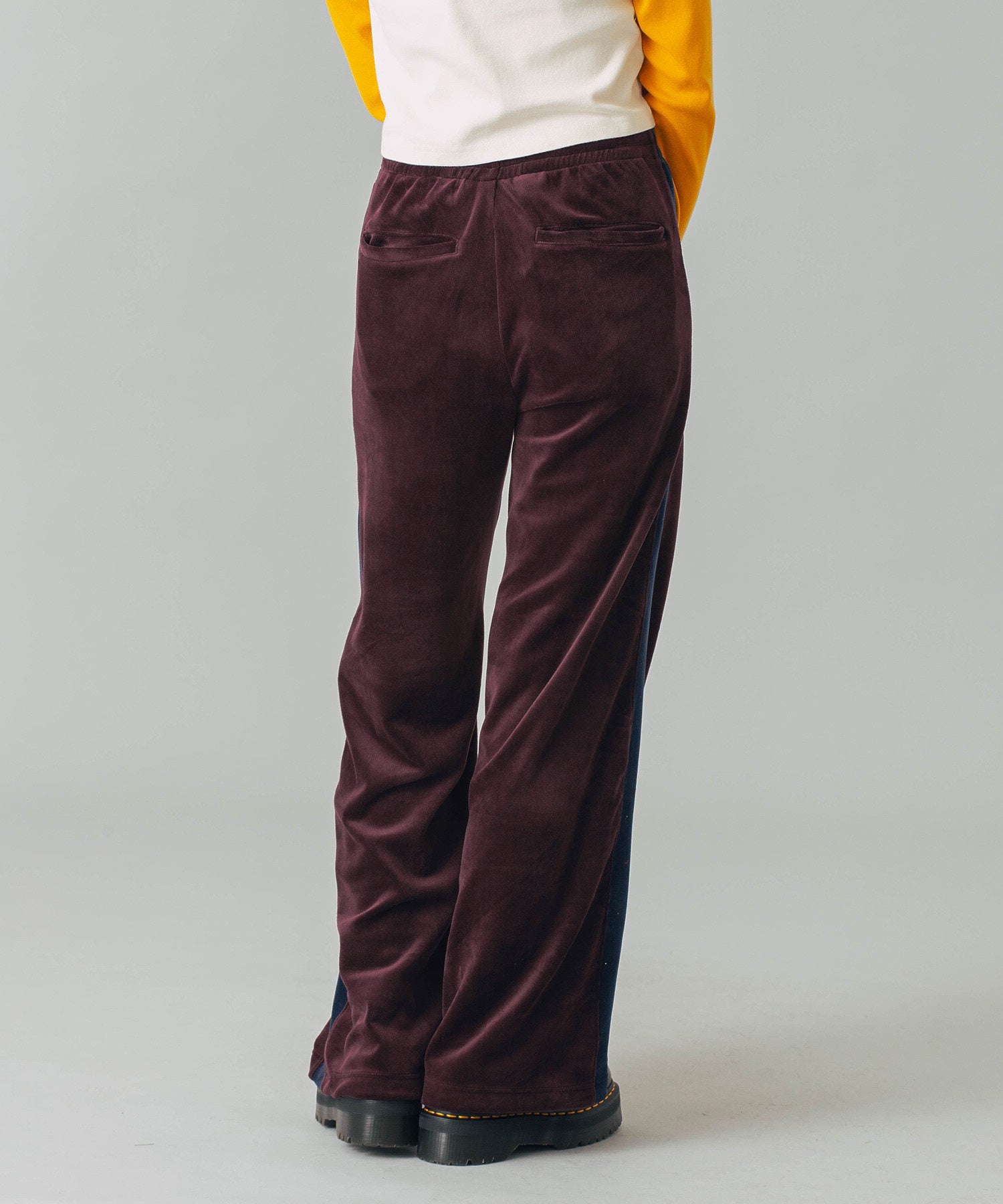 VELOUR TRACK PANTS