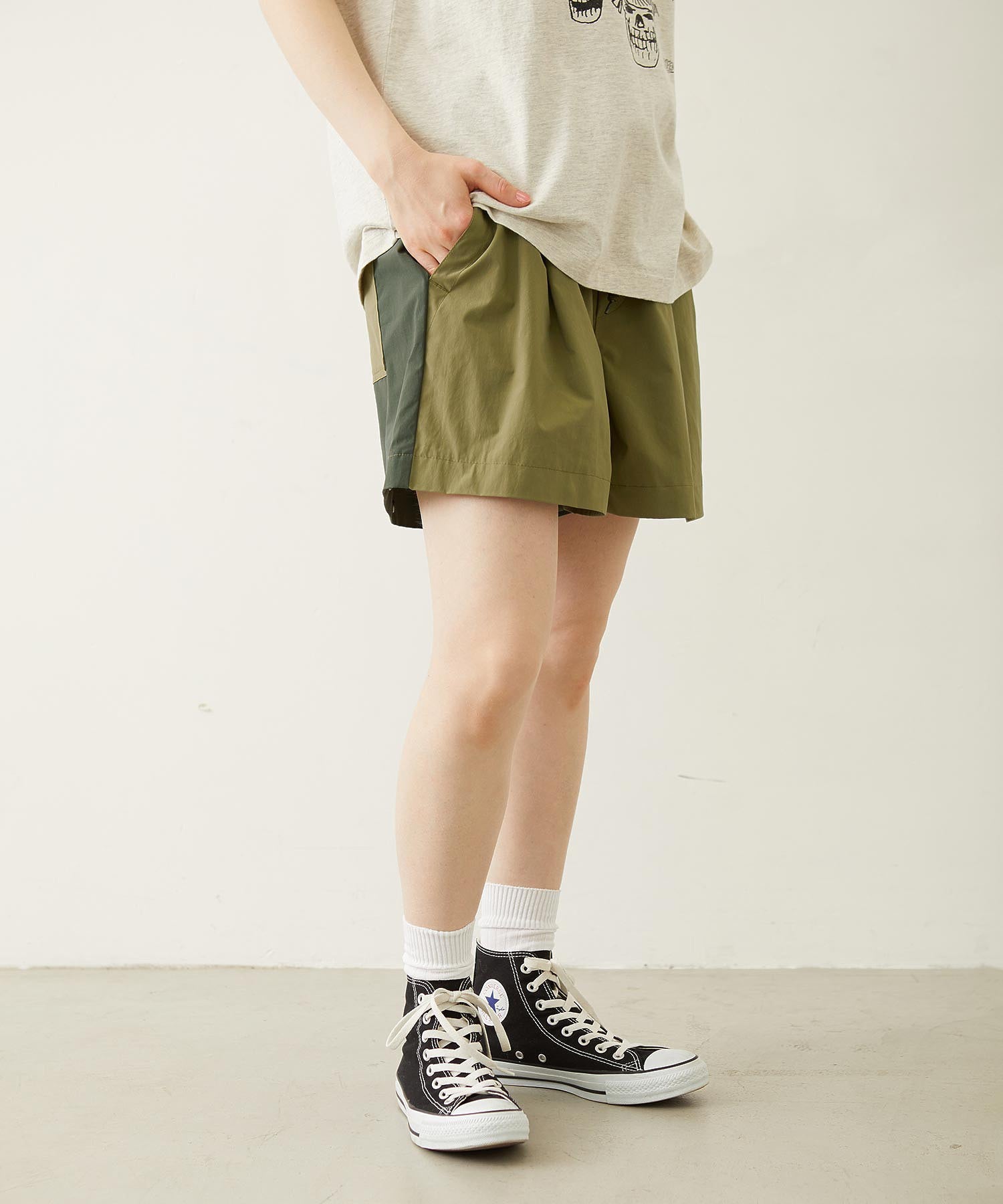 BICOLOR PANTS