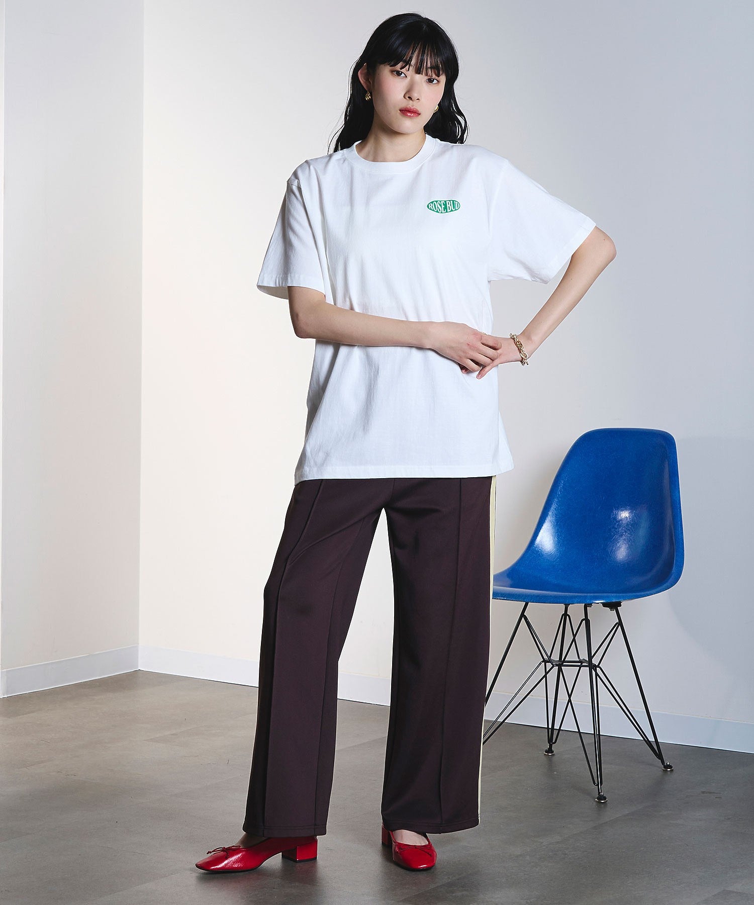 model:169cm 着用サイズ:L