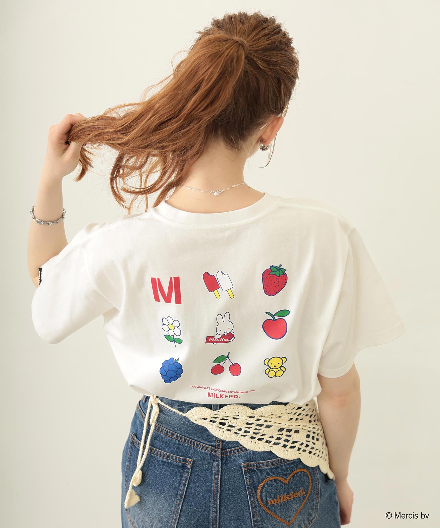 MILKFED. × MIFFY ICON S/S TEE