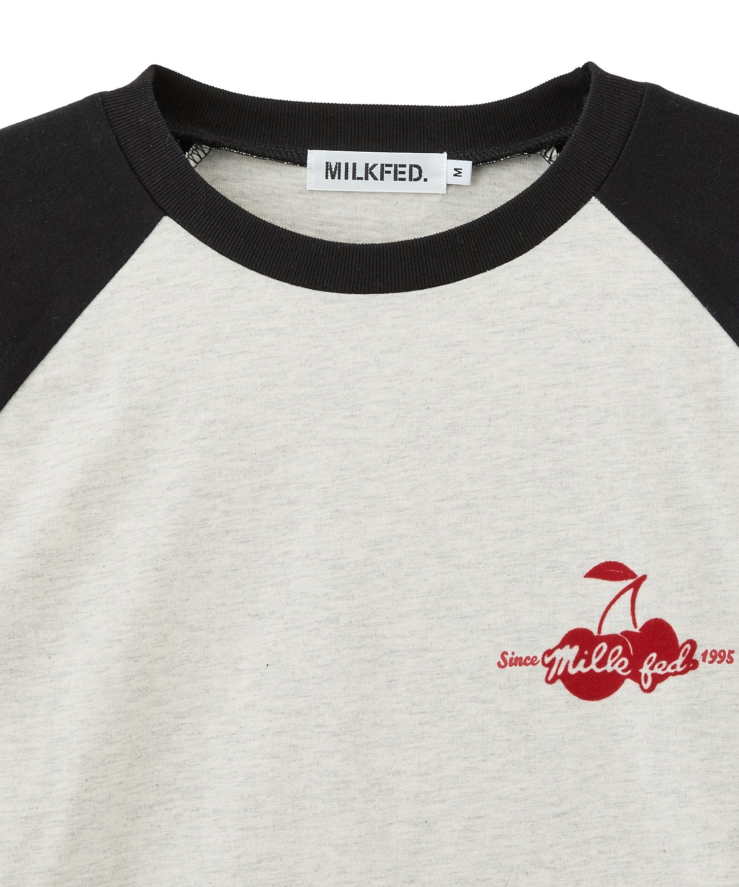 CHERRY FLOCK PRINT B/B TEE