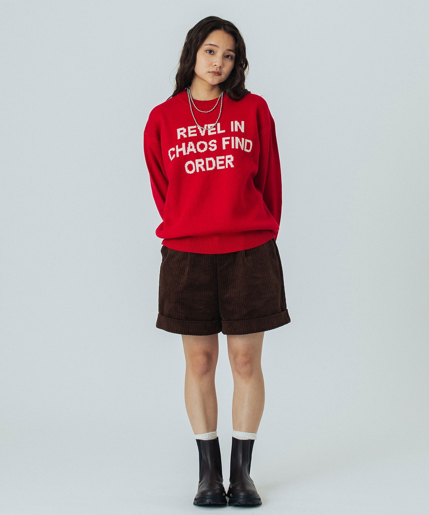 JACQUARD LOGO KNIT