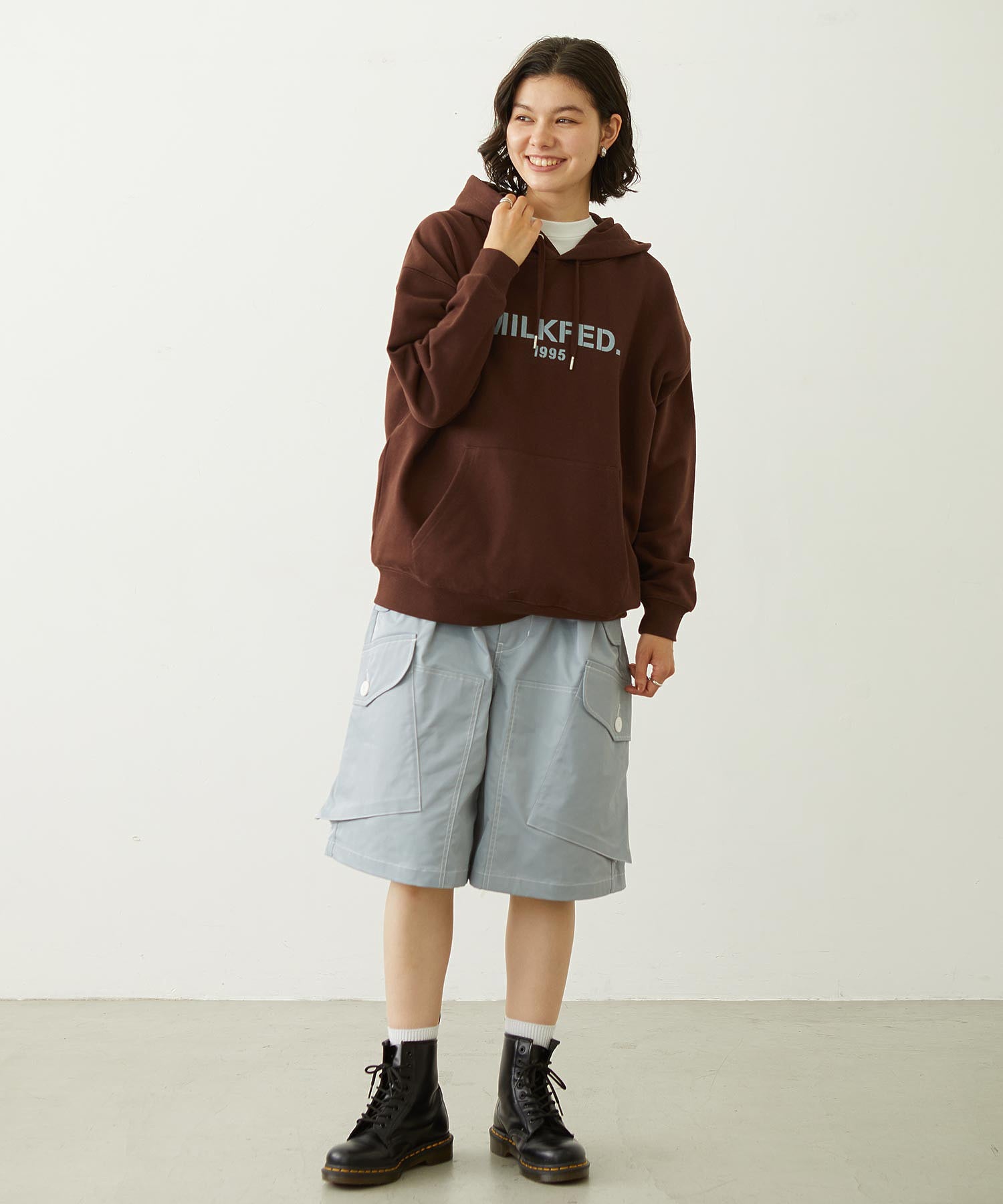 STENCIL LOGO SWEAT HOODIE