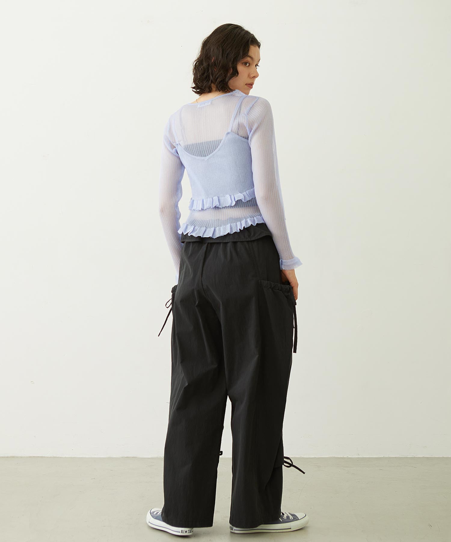 2-PIECE SHEER CARDIGAN
