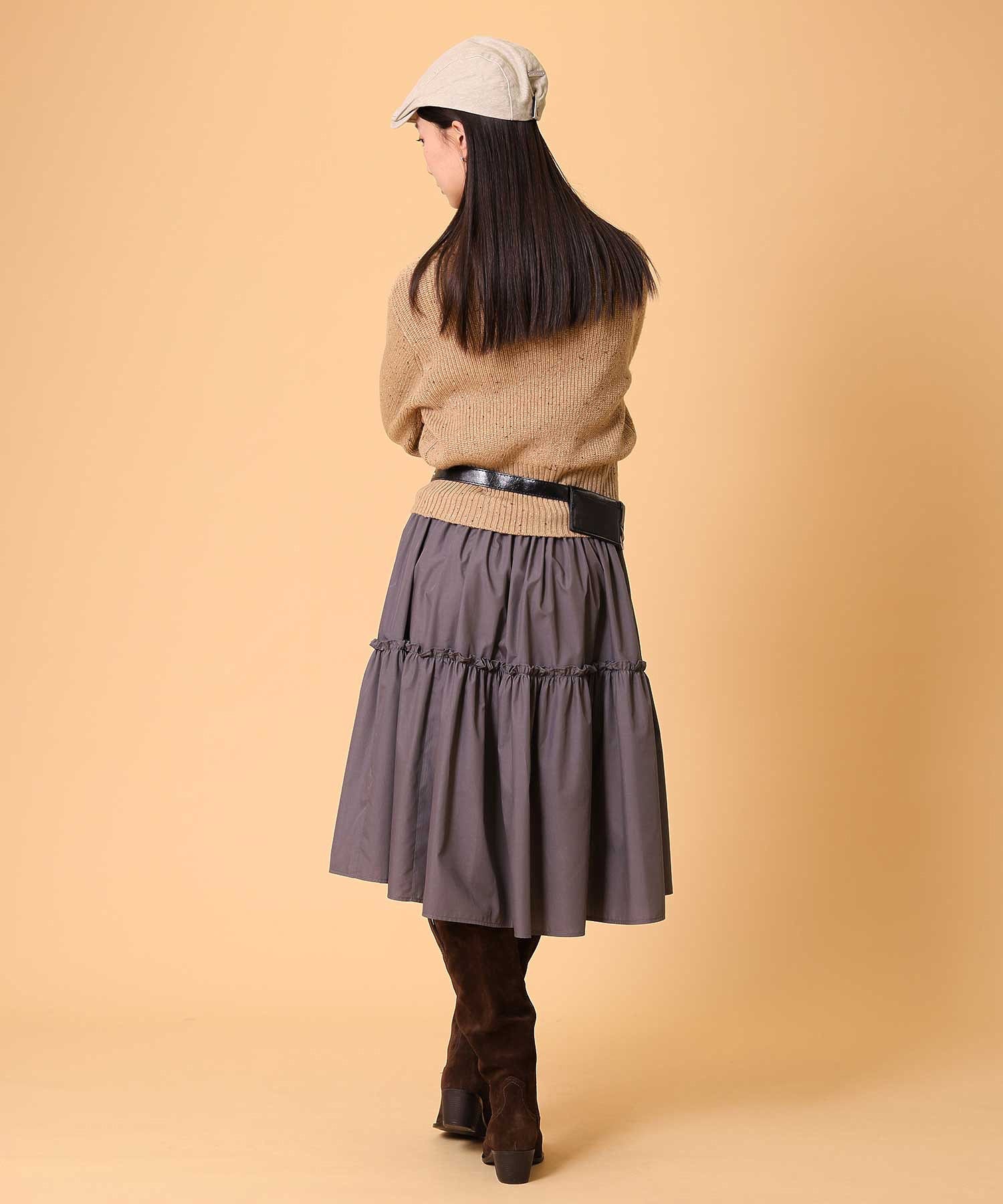 ネップジップアップセーター