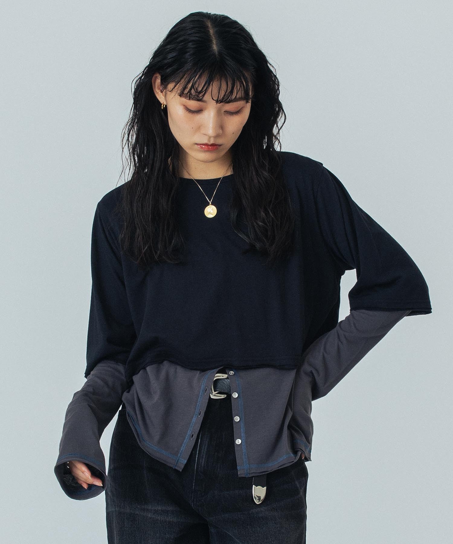 model:167cm 着用サイズ:ONE SIZE