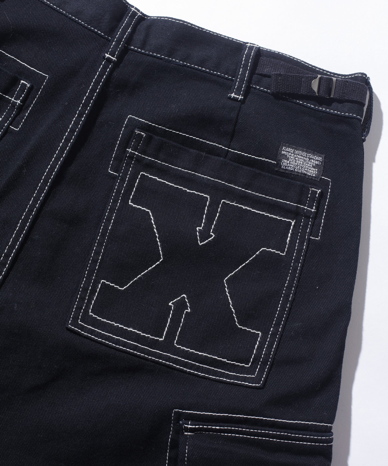 X STITCH CARGO PANTS