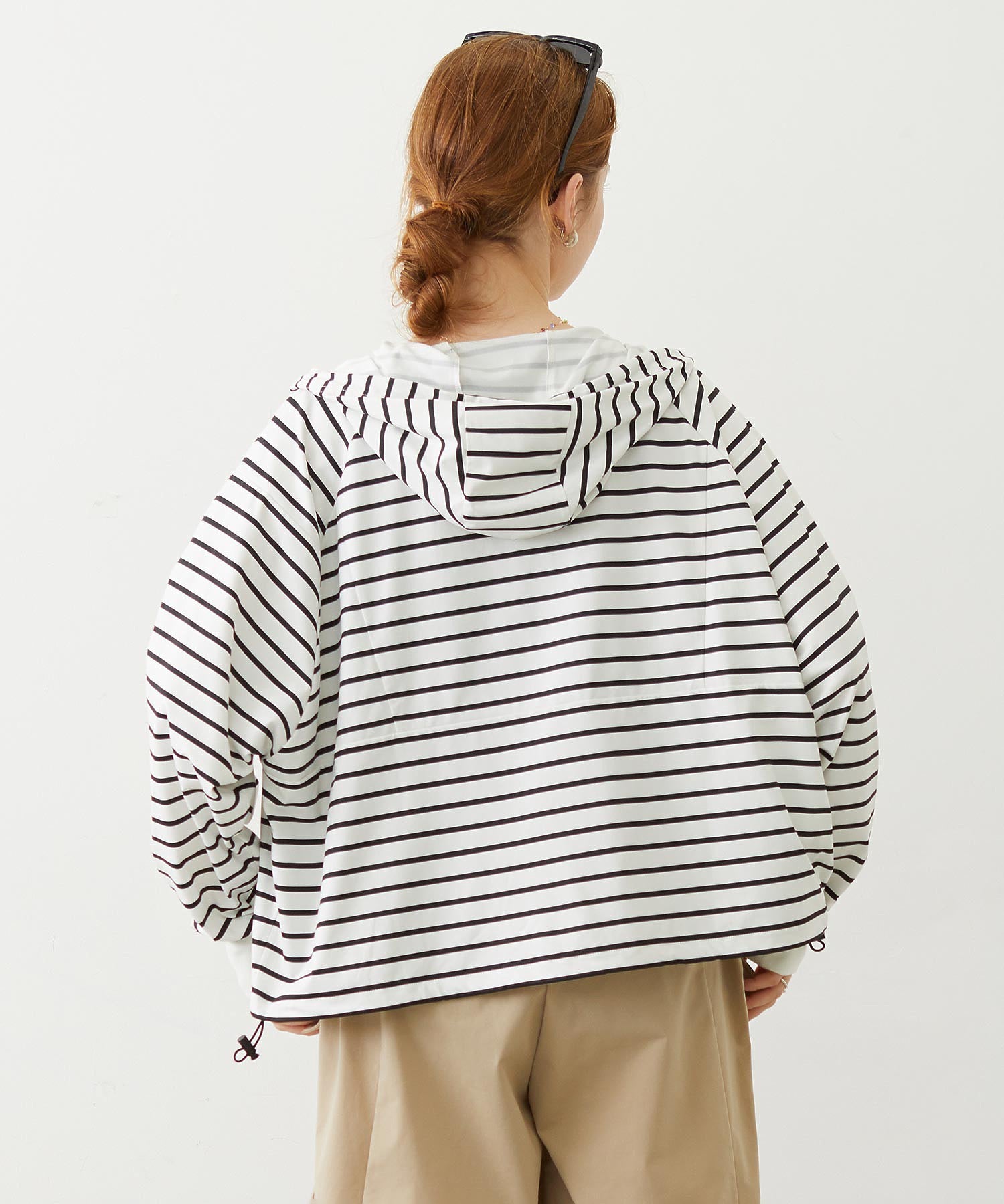 RASH GUARD ZIP HOODIE