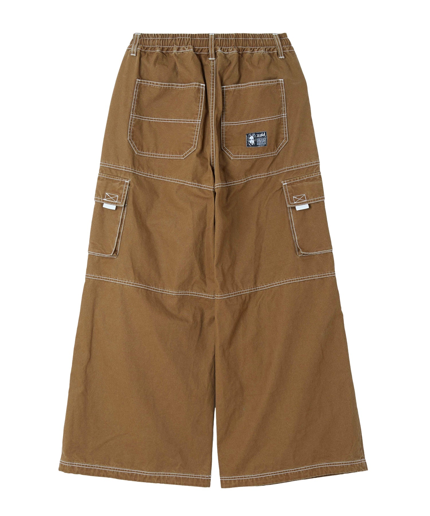 BICOLOR STITCH EASY CARGO PANTS