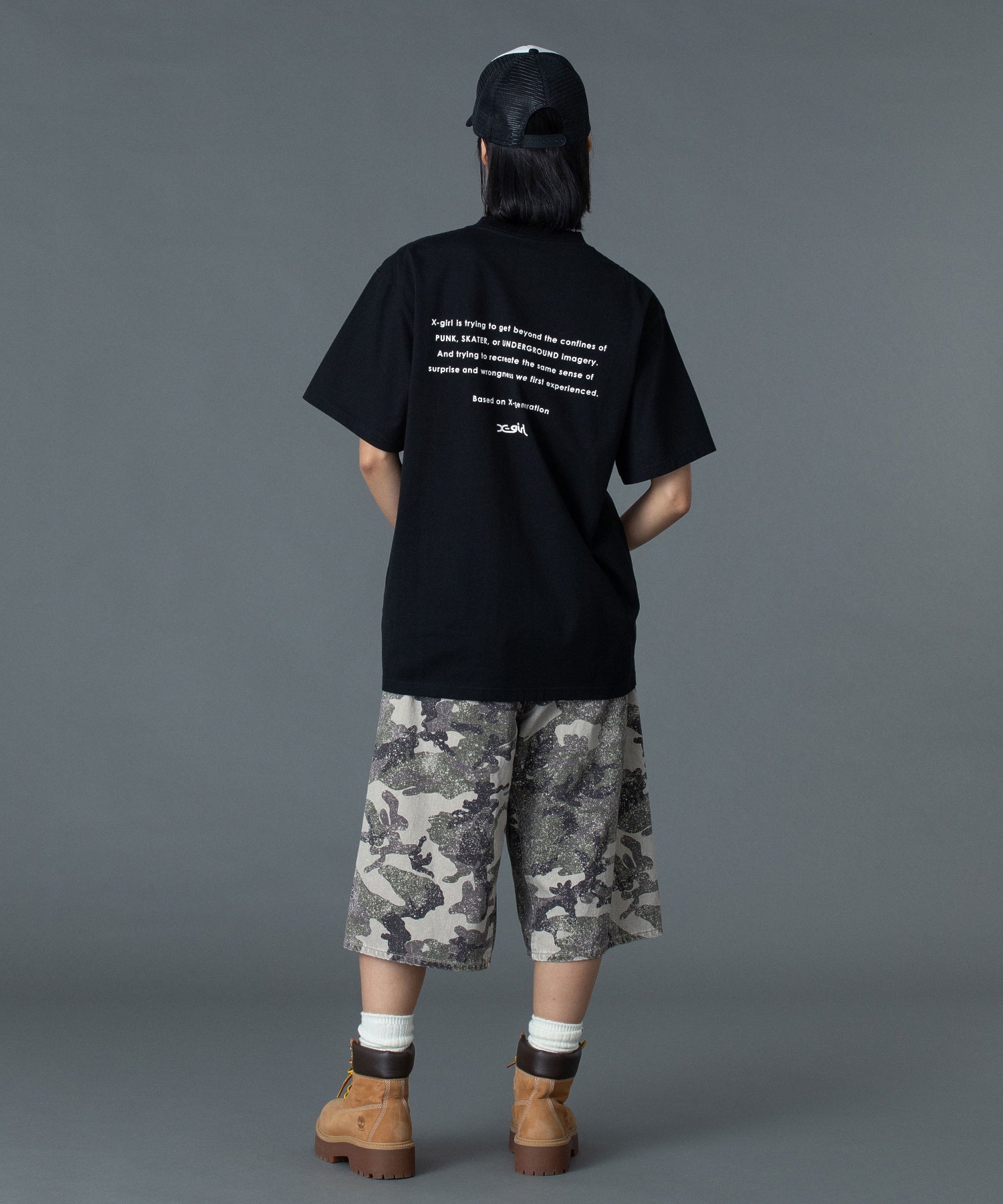 FACE AND WORDS POCKET S/S TEE