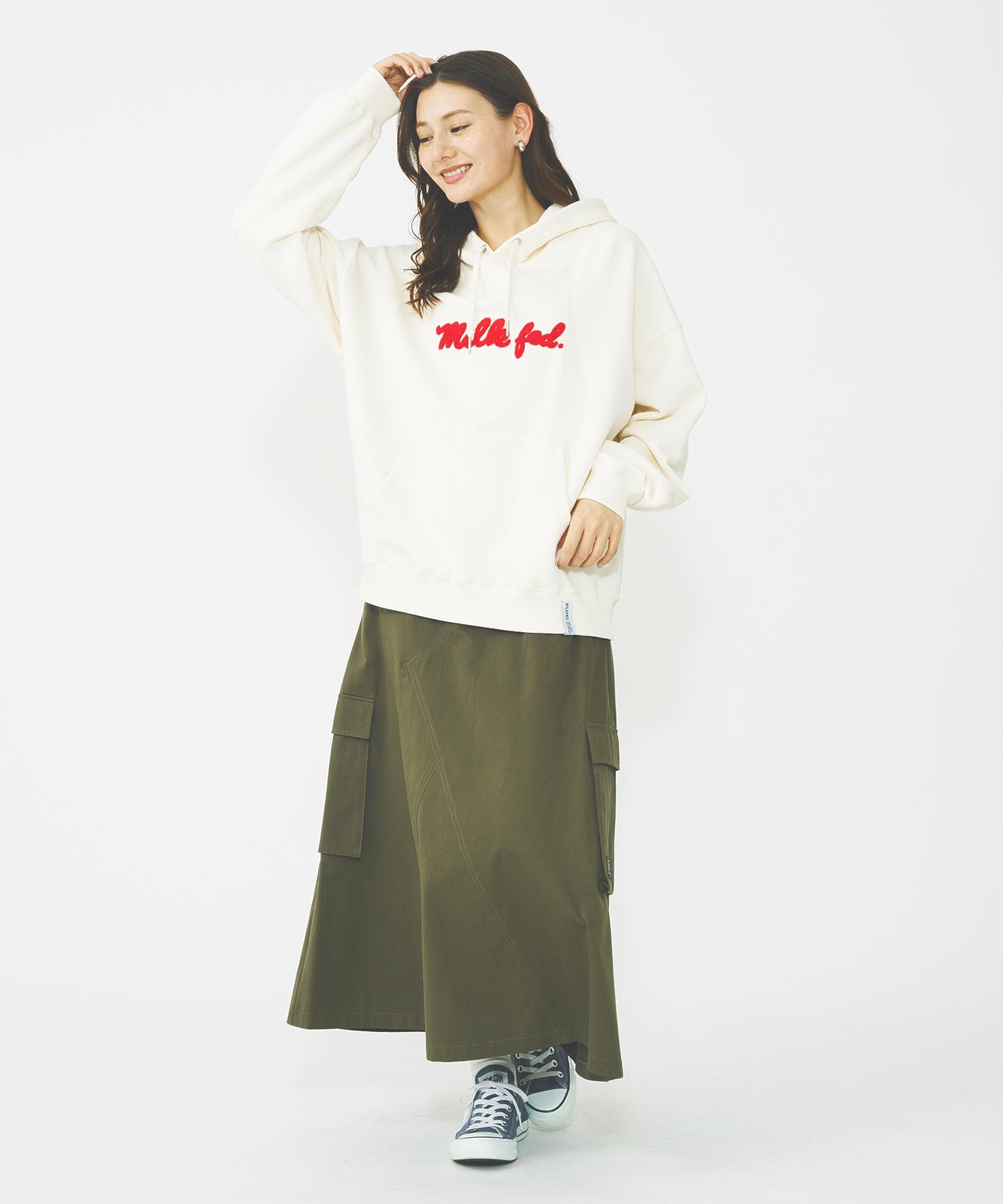 ICING LOGO BASIC SWEAT HOODIE