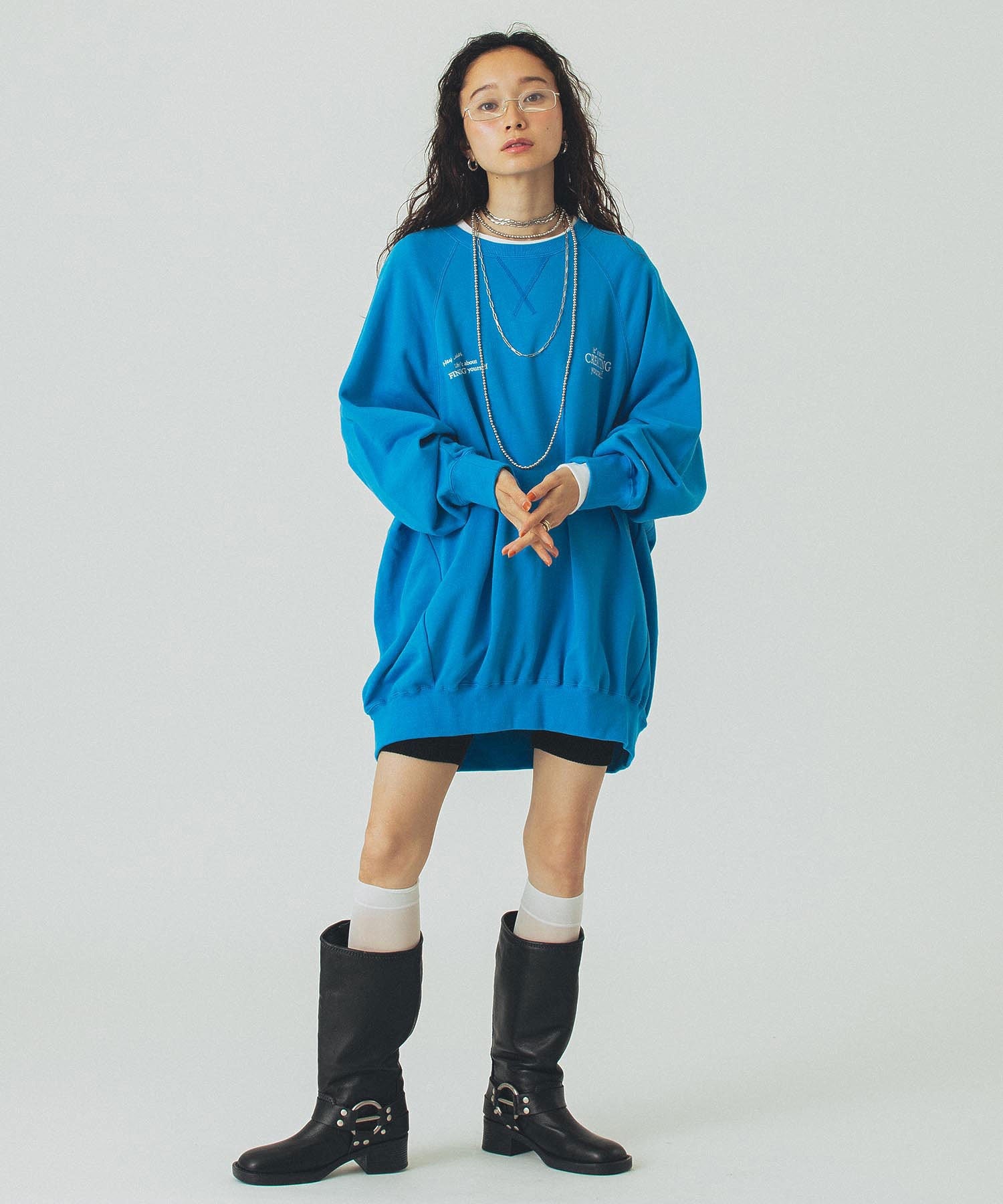 model:161cm 着用サイズ:ONE SIZE