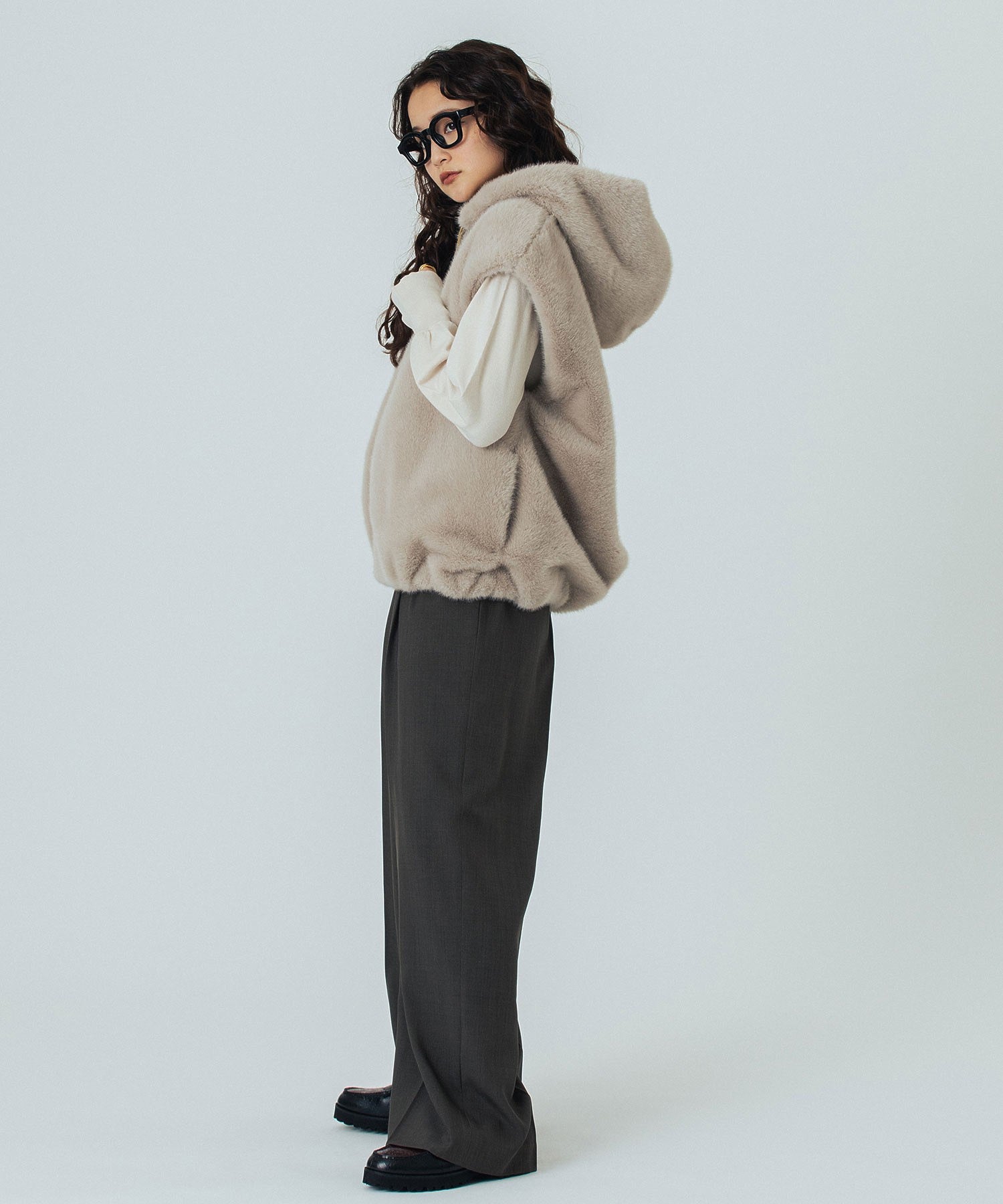 model:160cm 着用サイズ:ONE SIZE