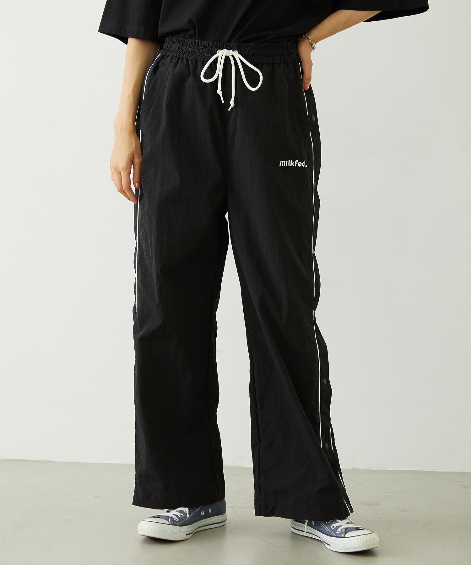 CUTOUT LOGO TRACK PANTS