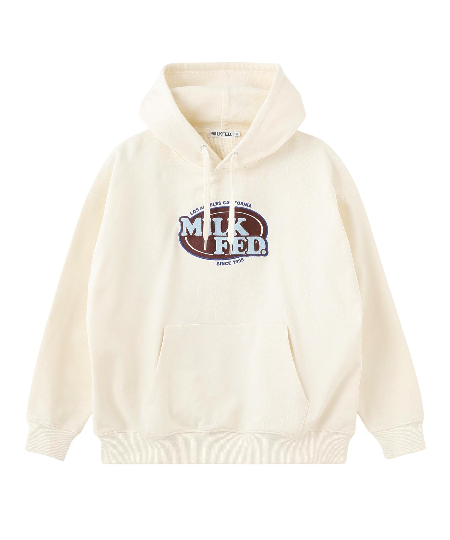 OVAL LOGO WIDE HOODIE SWEAT