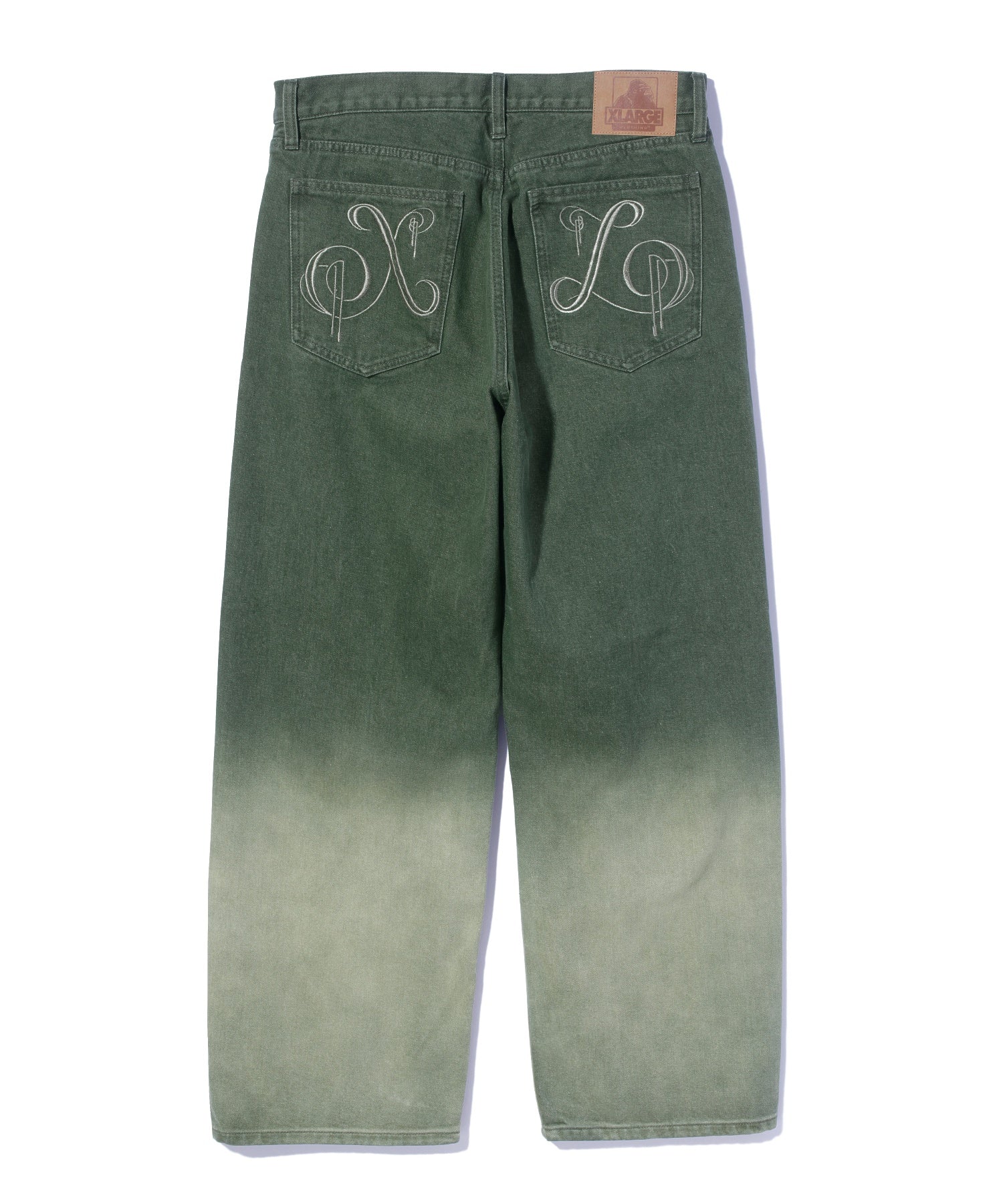 FADED DENIM PANTS