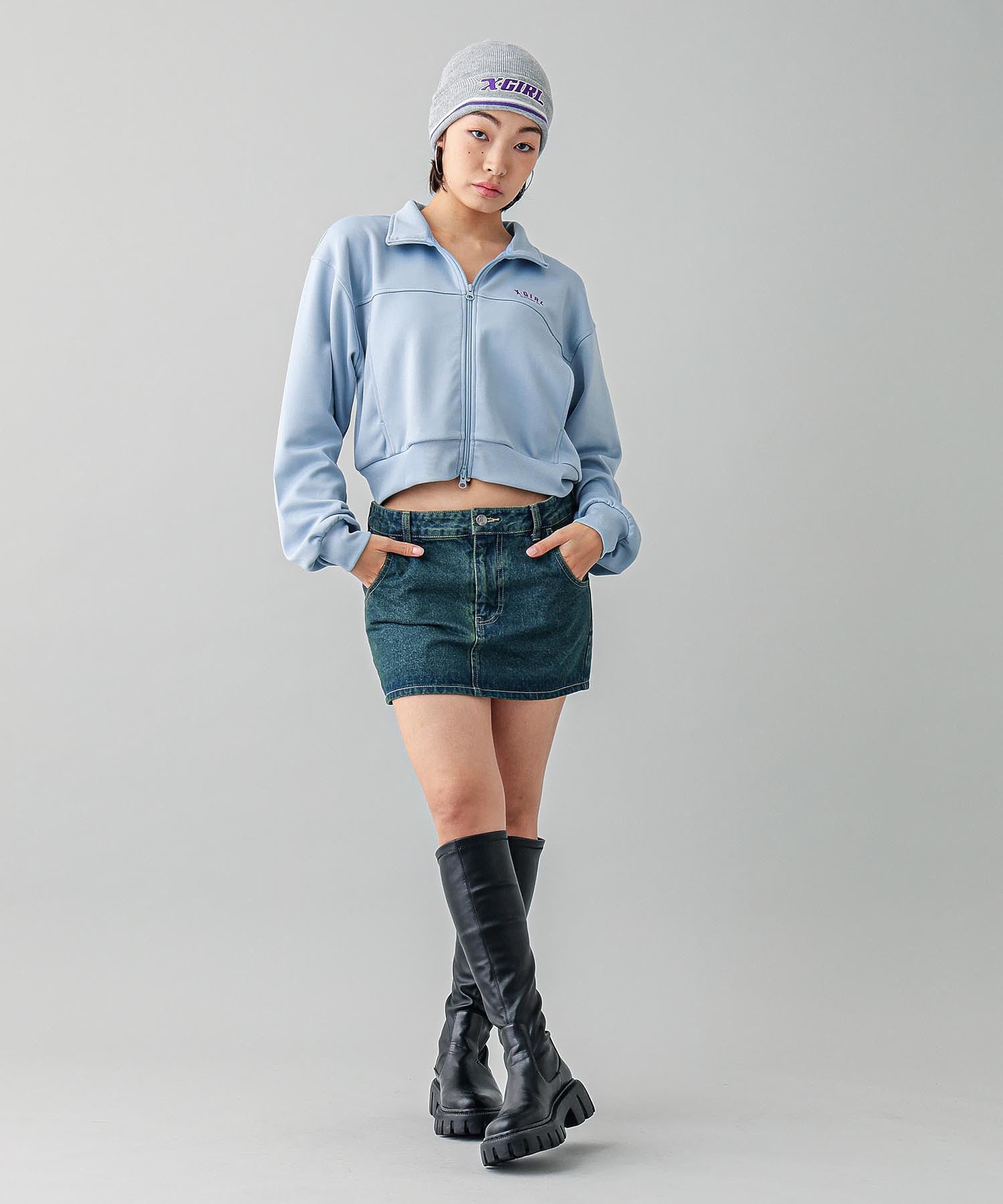 model　H:161cm 着用サイズ:M