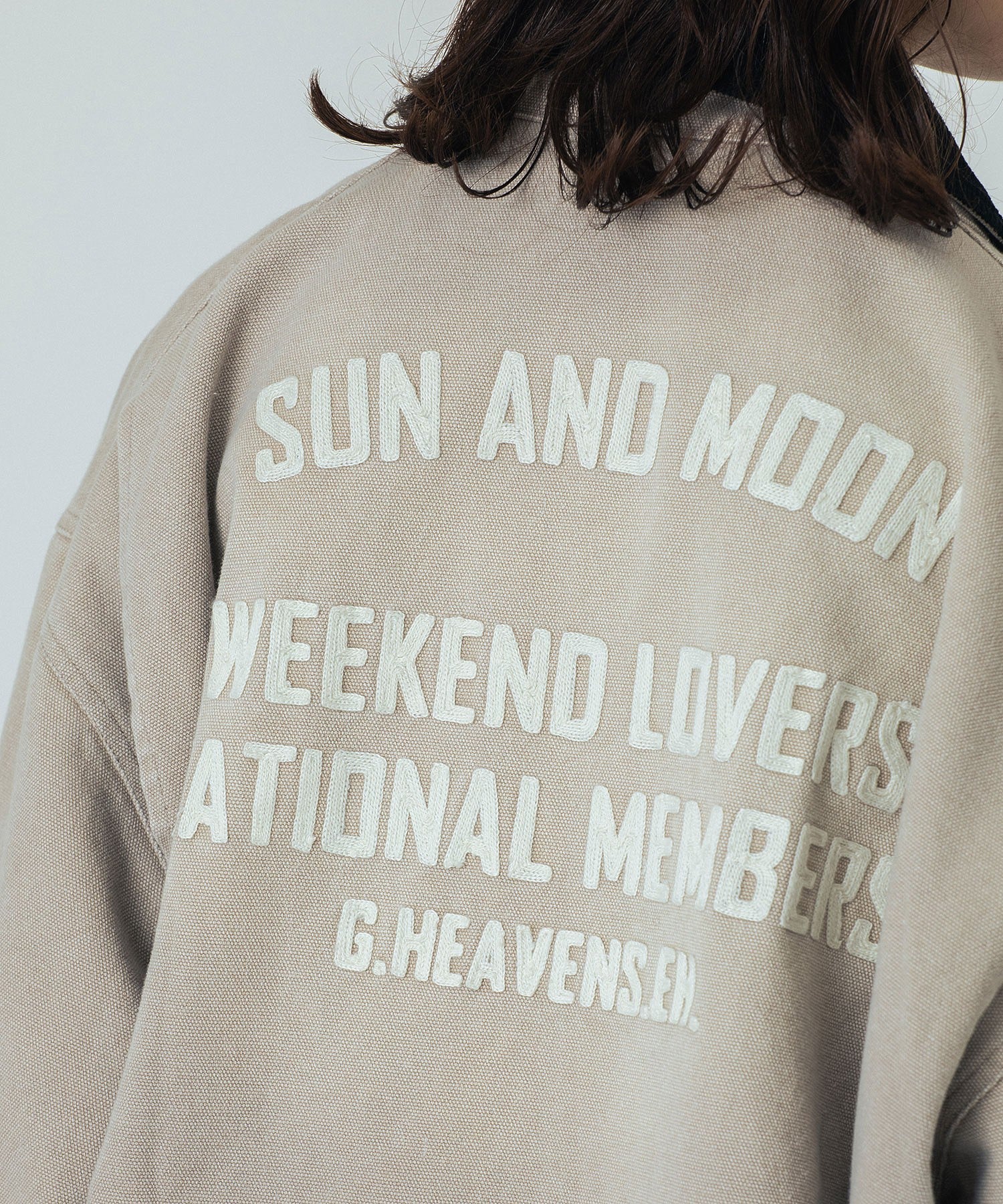 GENE HEAVENS/EMBROIDERED BARN JACKET