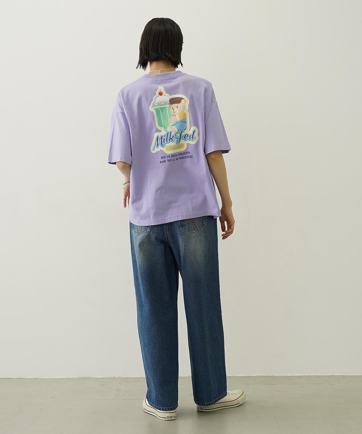 BEAR AND PARFAIT WIDE S/S TEE