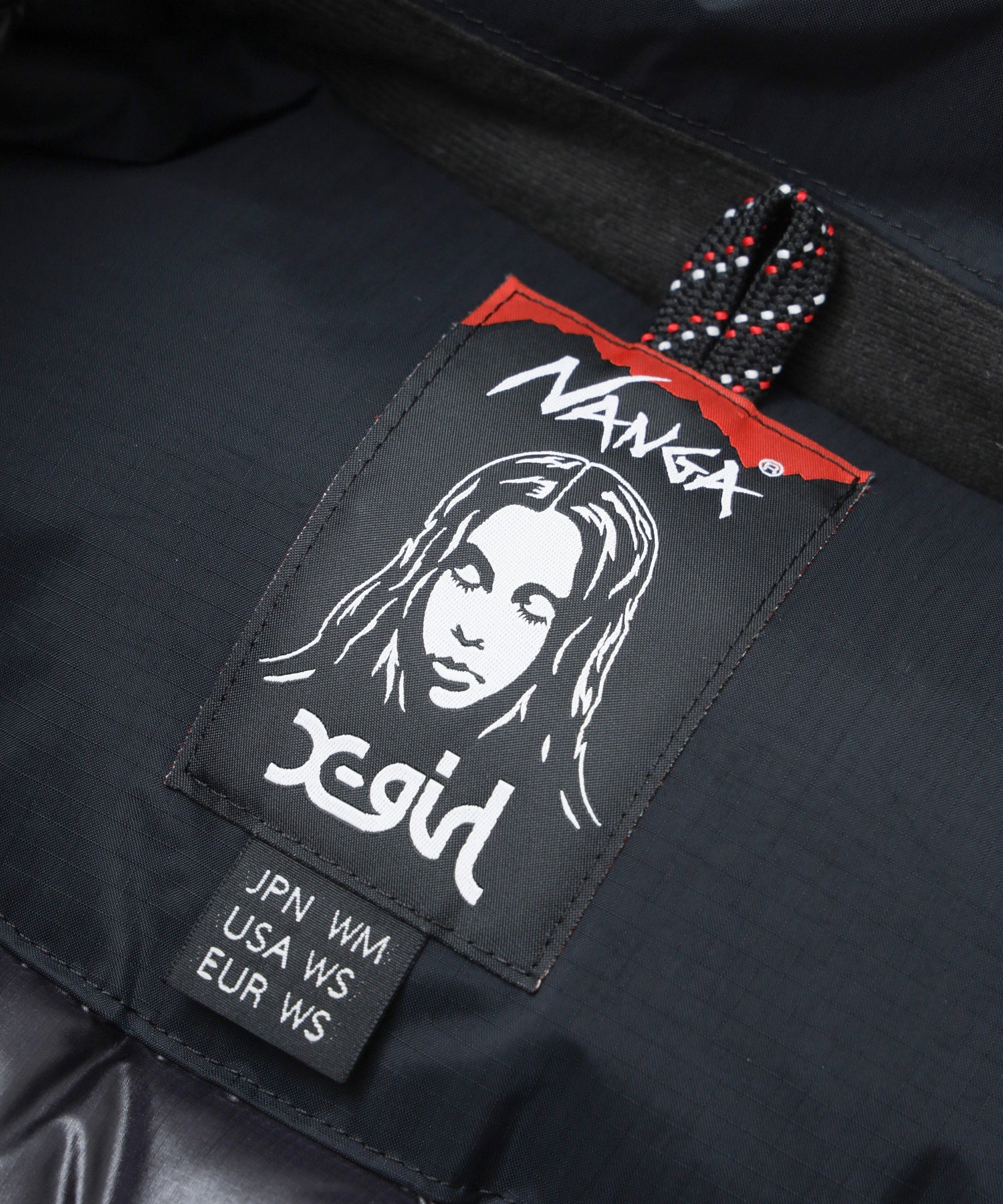 X-girl x NANGA PUFFER JACKET