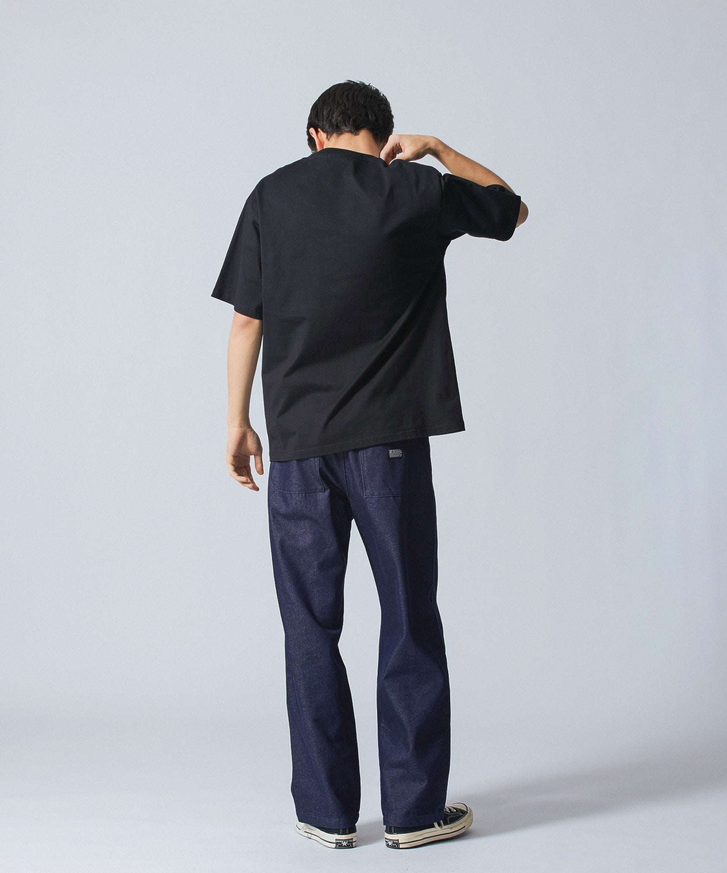 LABELED POCKET S/S TEE