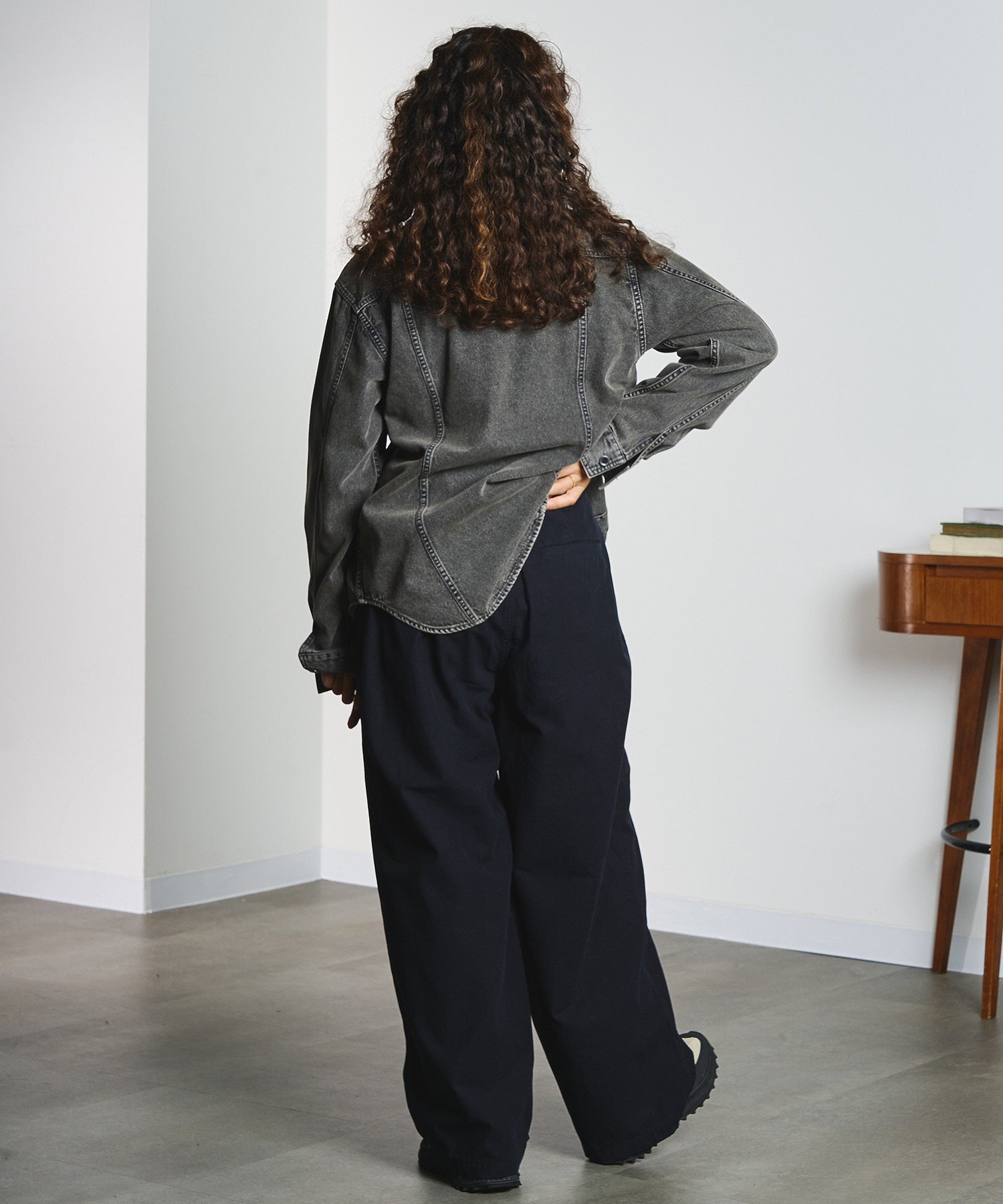 CREOLME/DENIM L/S SHIRT