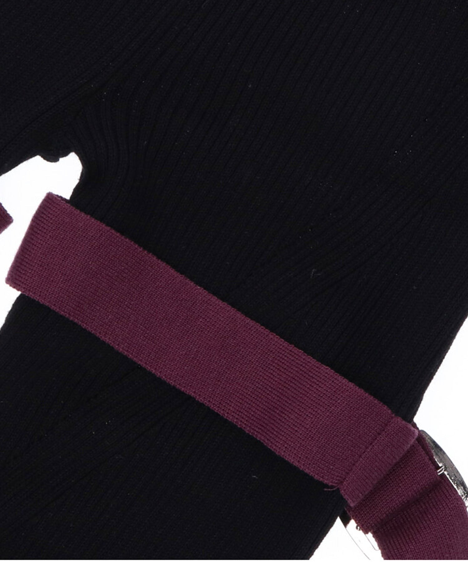 HENZA X STYLES /ヘンザ X スタイルス Belt knit pants BD0002
