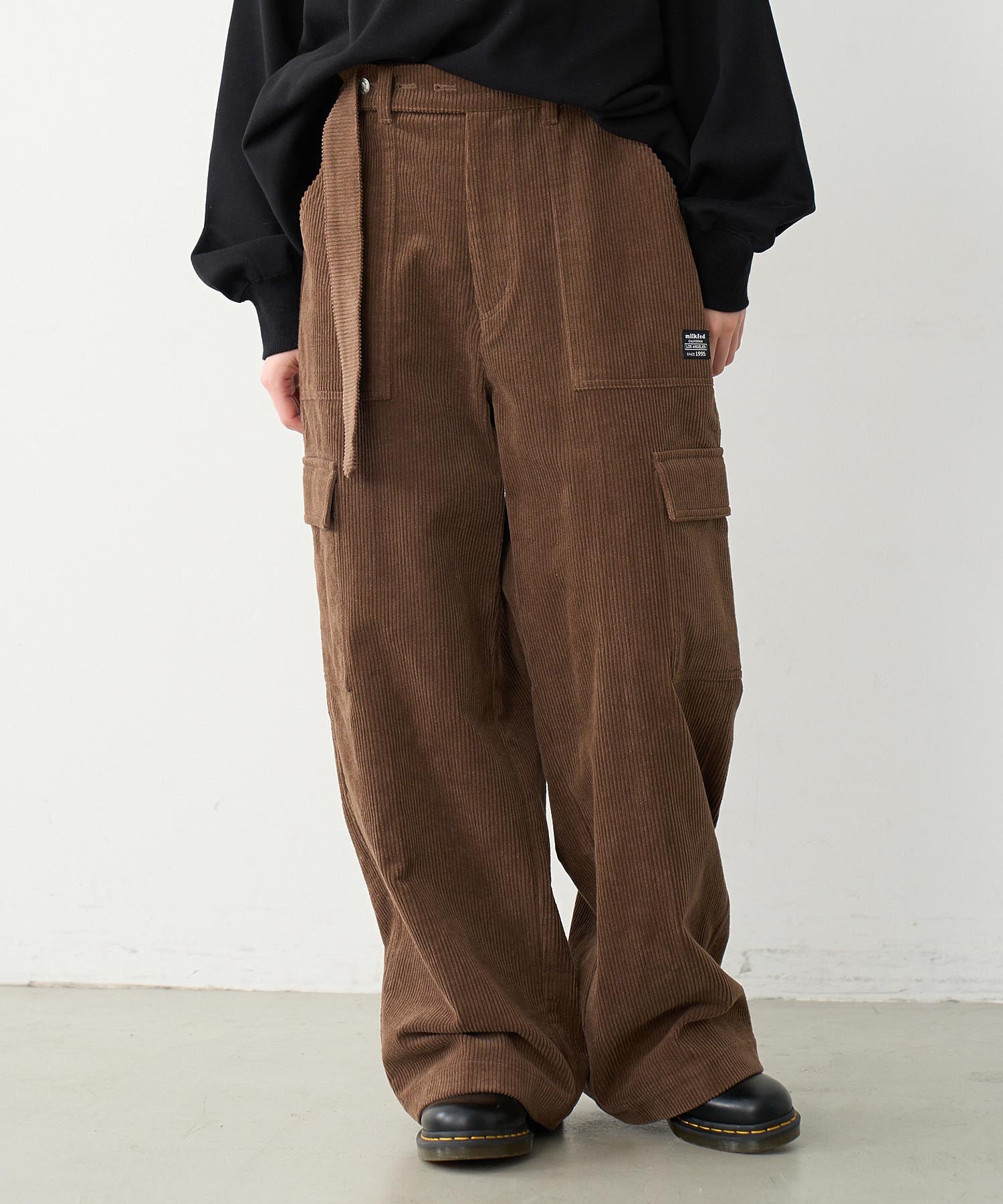 CORDUROY CARGO PANTS