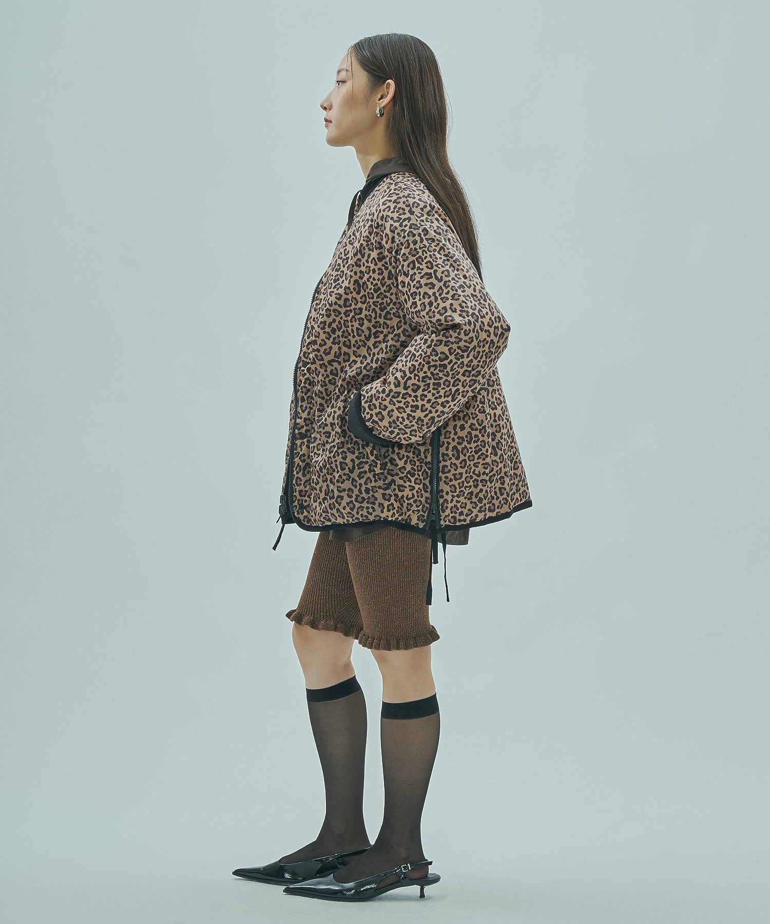 model:163cm 着用サイズ:M
