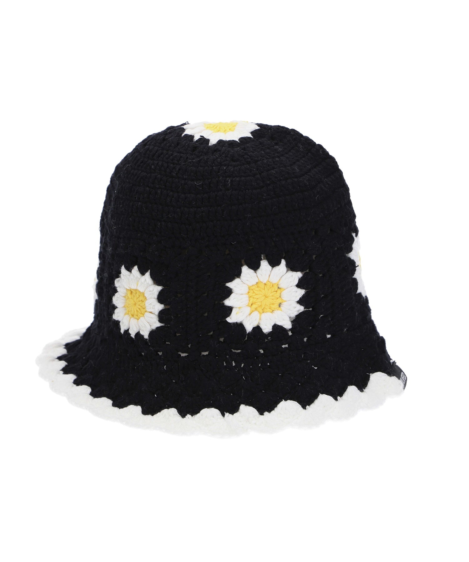 FLORAL KNIT HAT