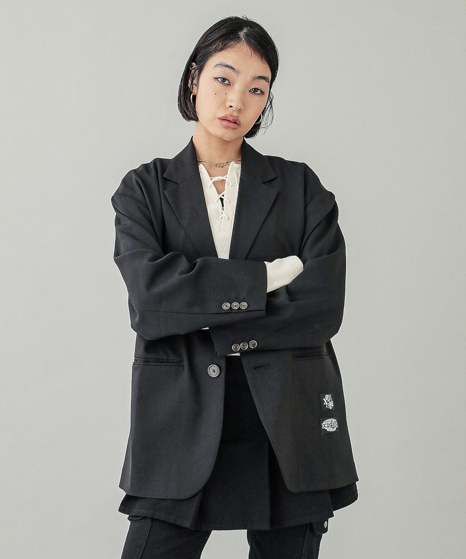 LABEL TAILORED JACKET