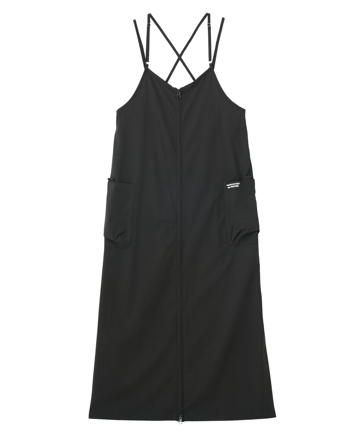THOUSAND MILExGENE HEAVENS/BACK CROSS NALLOW STRAP DRESS