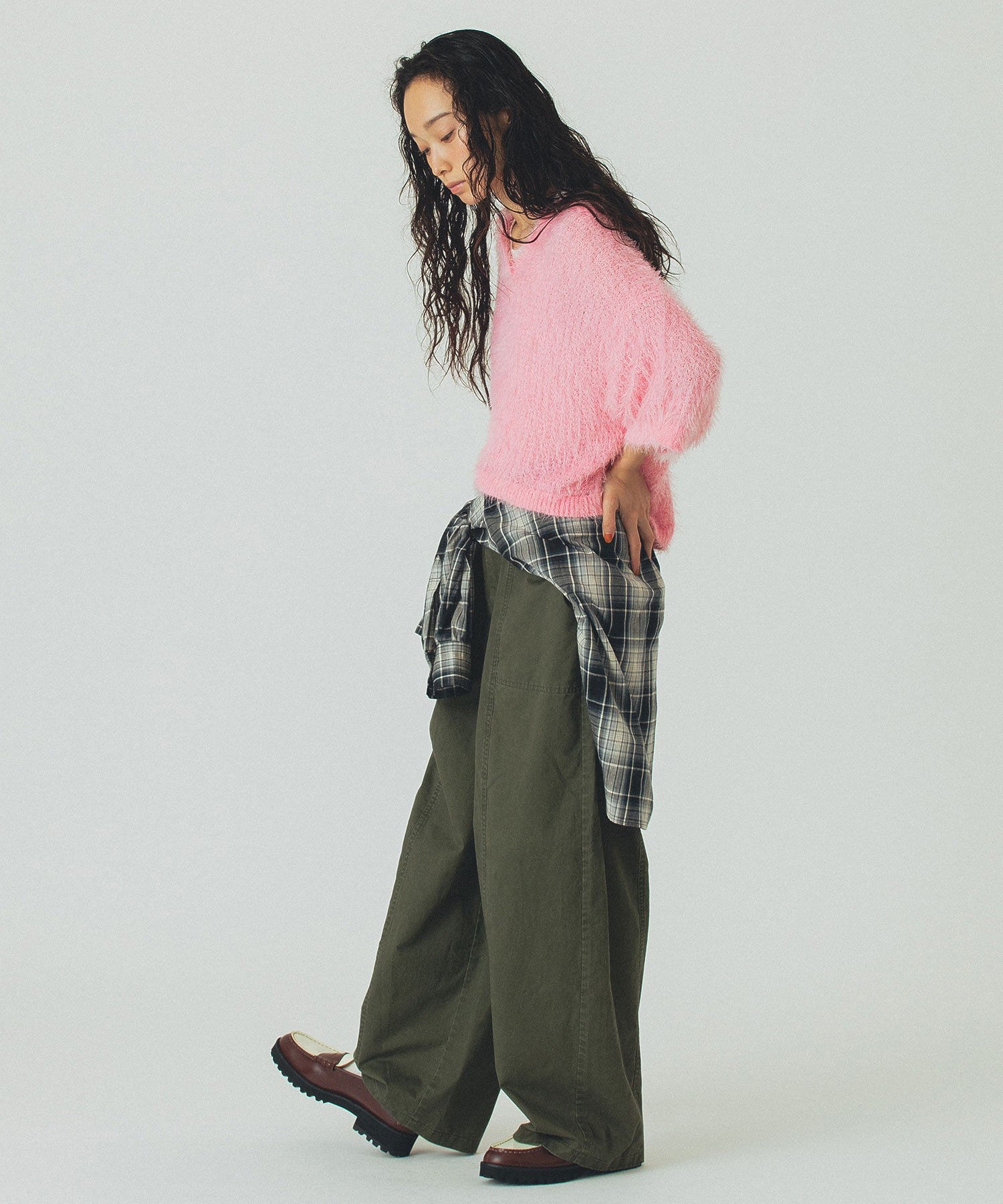 model:161cm 着用サイズ:ONE SIZE