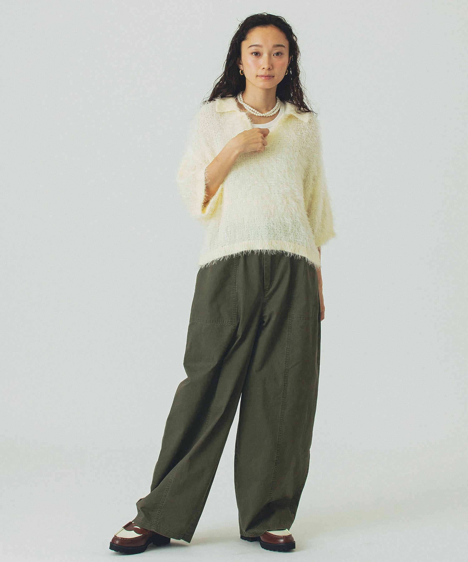 model:161cm 着用サイズ:ONE SIZE