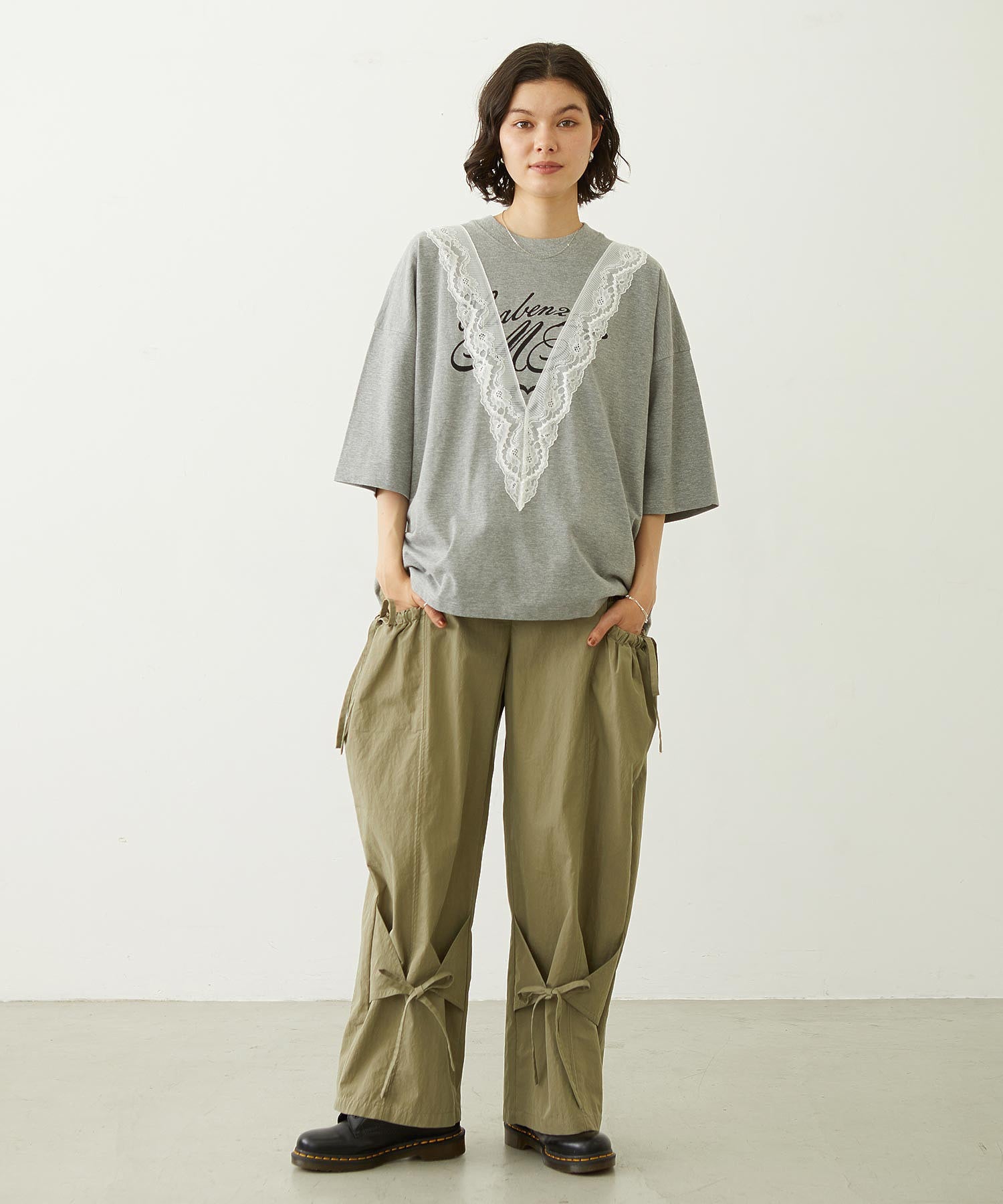 LACE S/S TOP