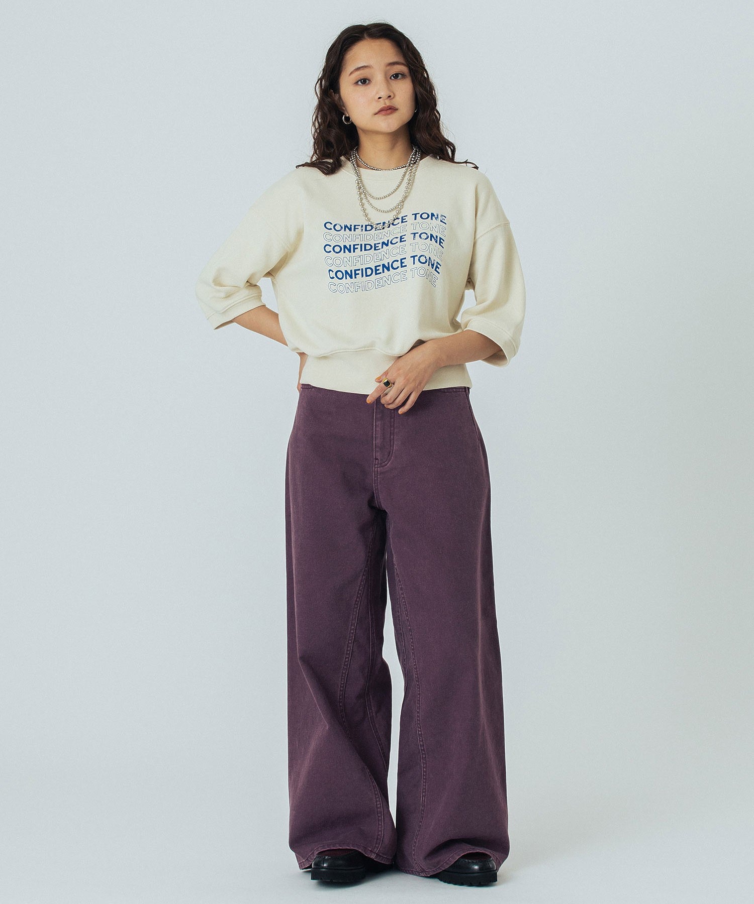 model:160cm 着用サイズ:ONE SIZE