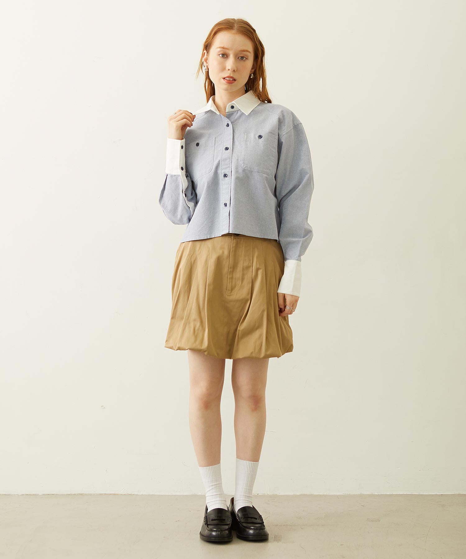 ACCENT COLLAR and CUFFS SHIRT