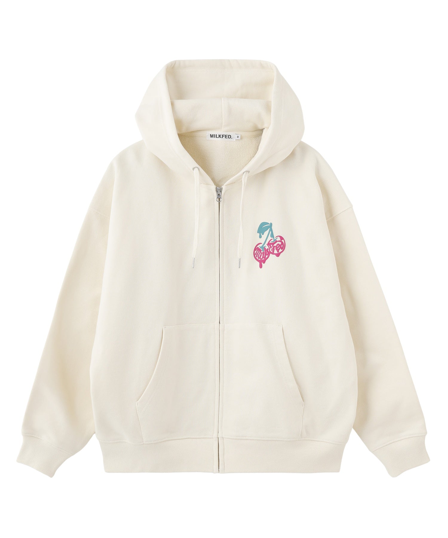 MELTY CHERRY WIDE ZIP UP HOODIE