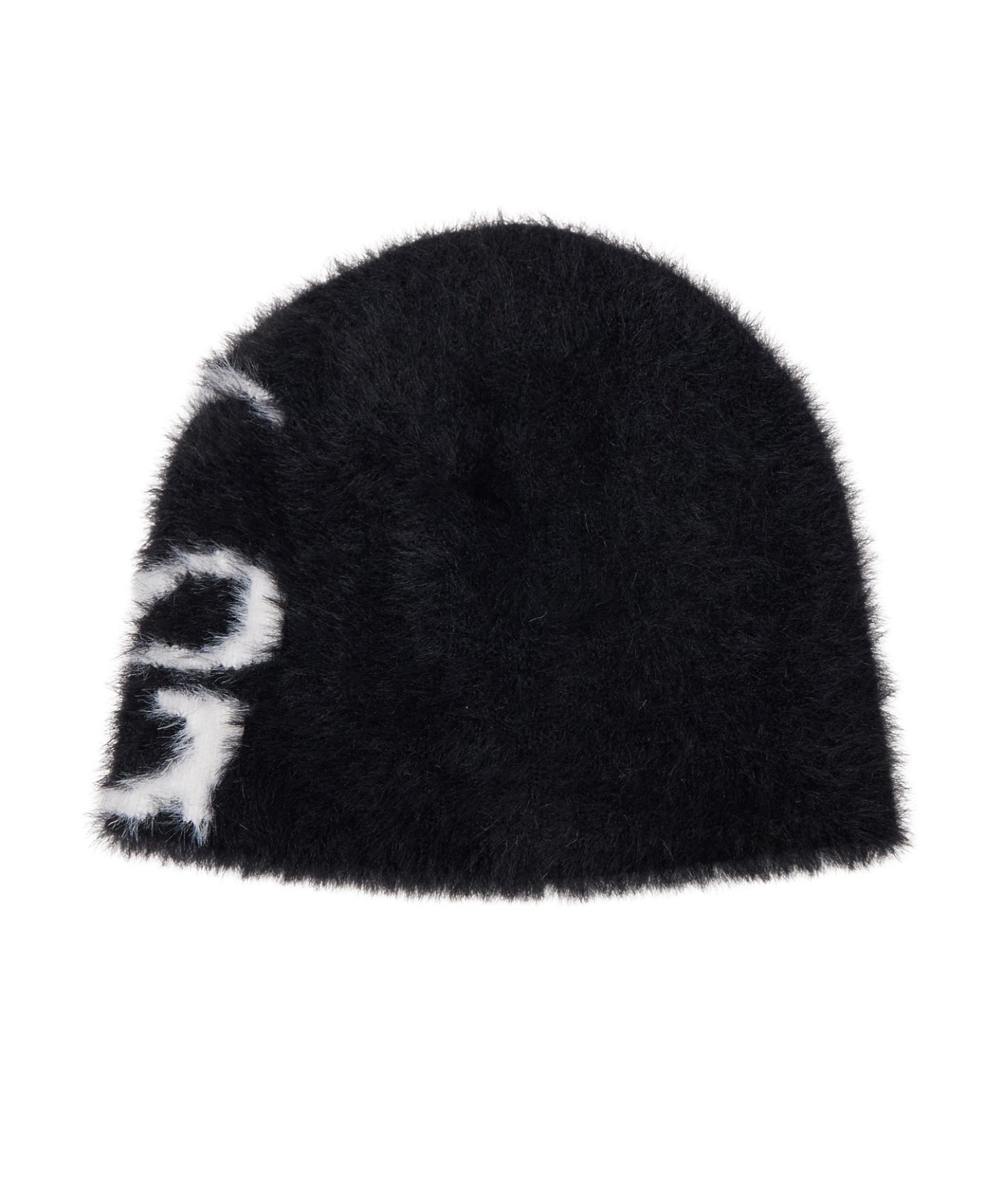 LOGO JACQUARD SHAGGY BEANIE