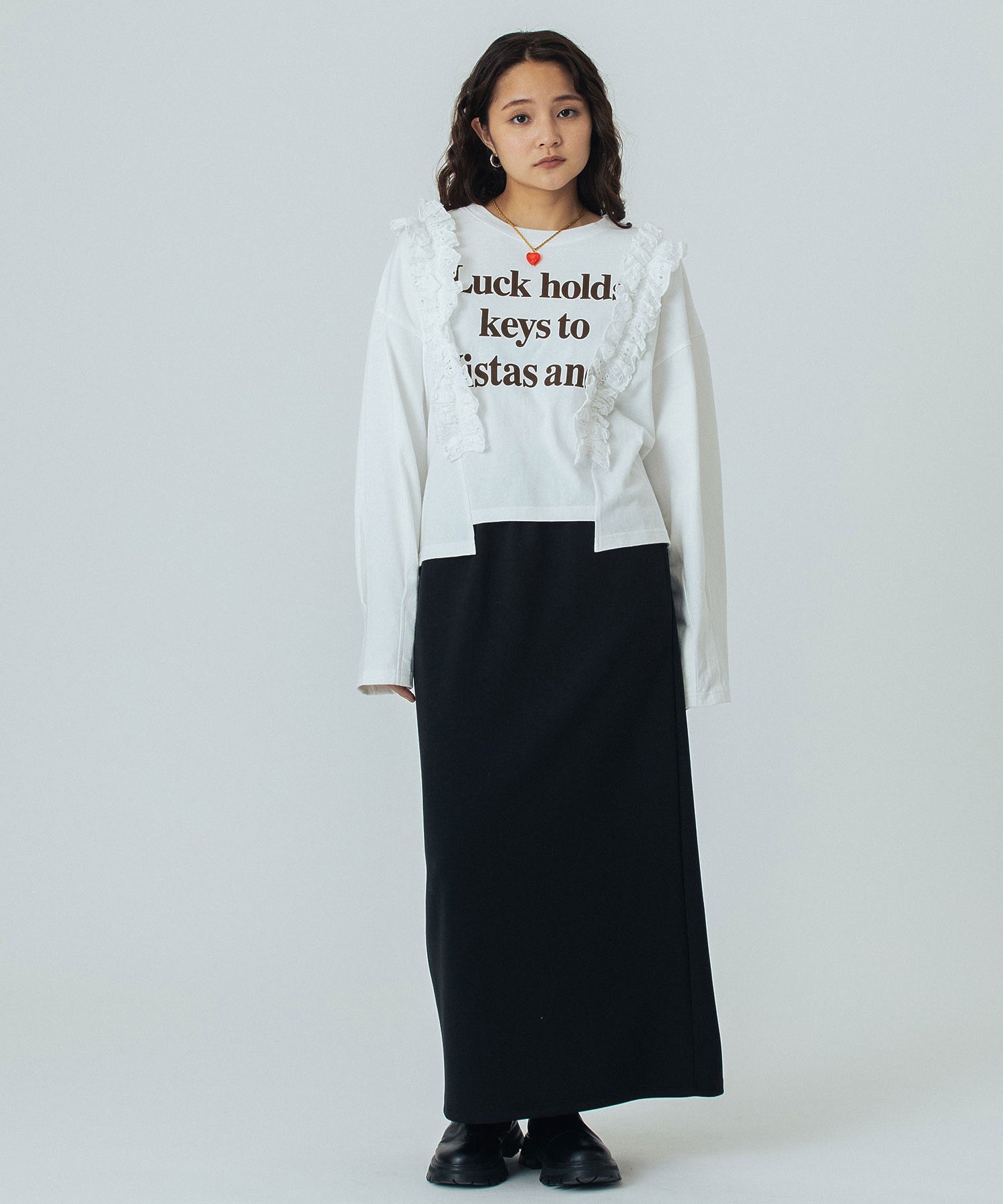 model:160cm 着用サイズ:ONE SIZE