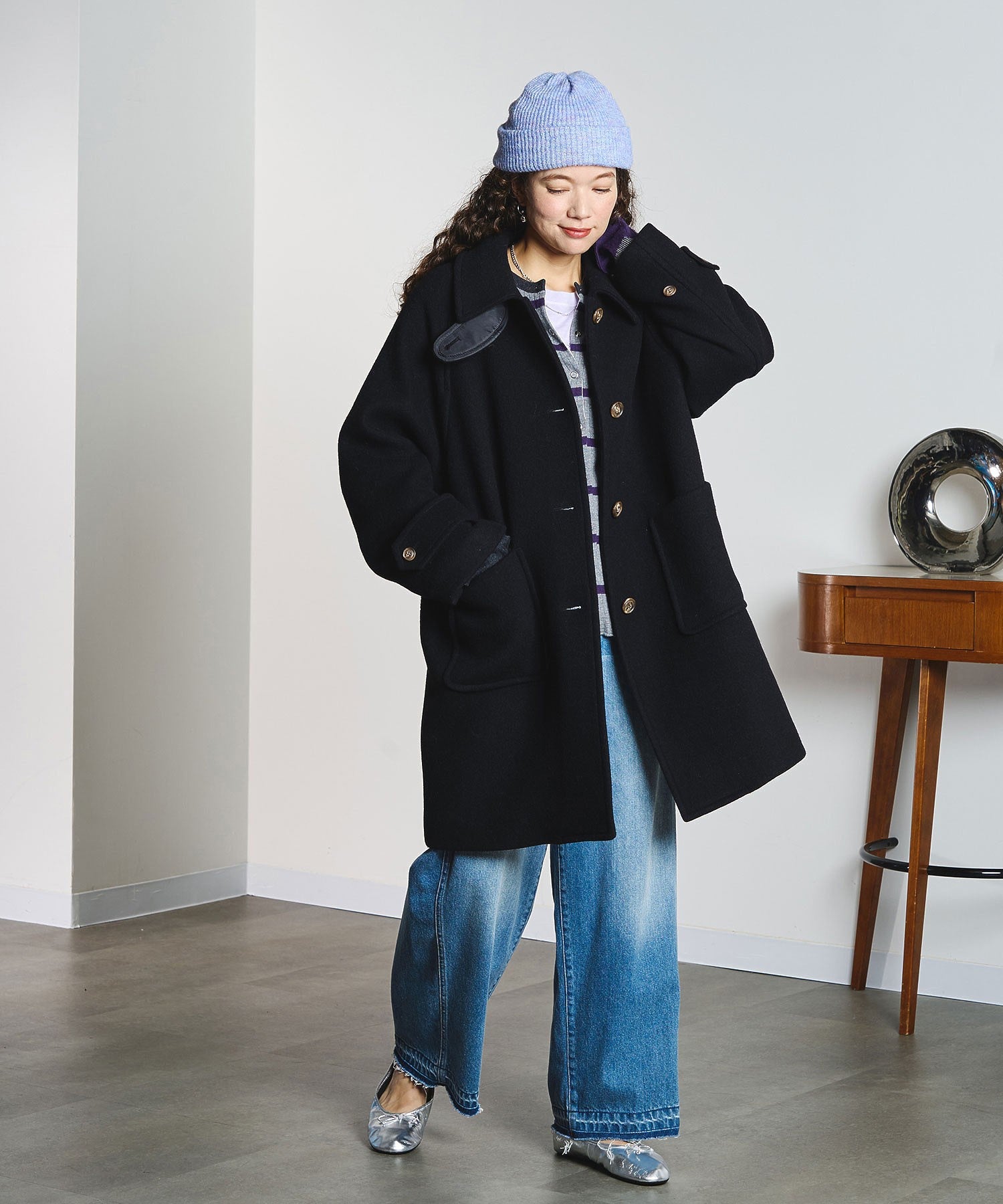 【ROSE BUD別注】KNIT BEANIE