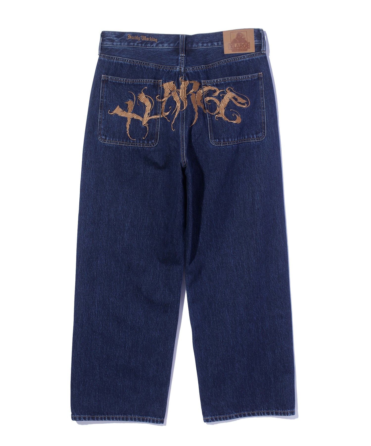 RAGE LOGO DENIM PANTS