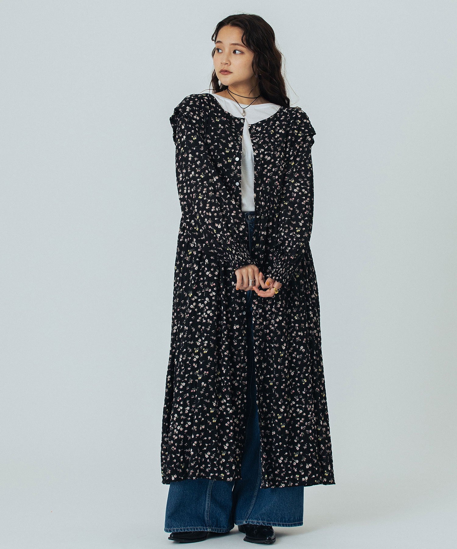 model:160cm 着用サイズ:ONE SIZE