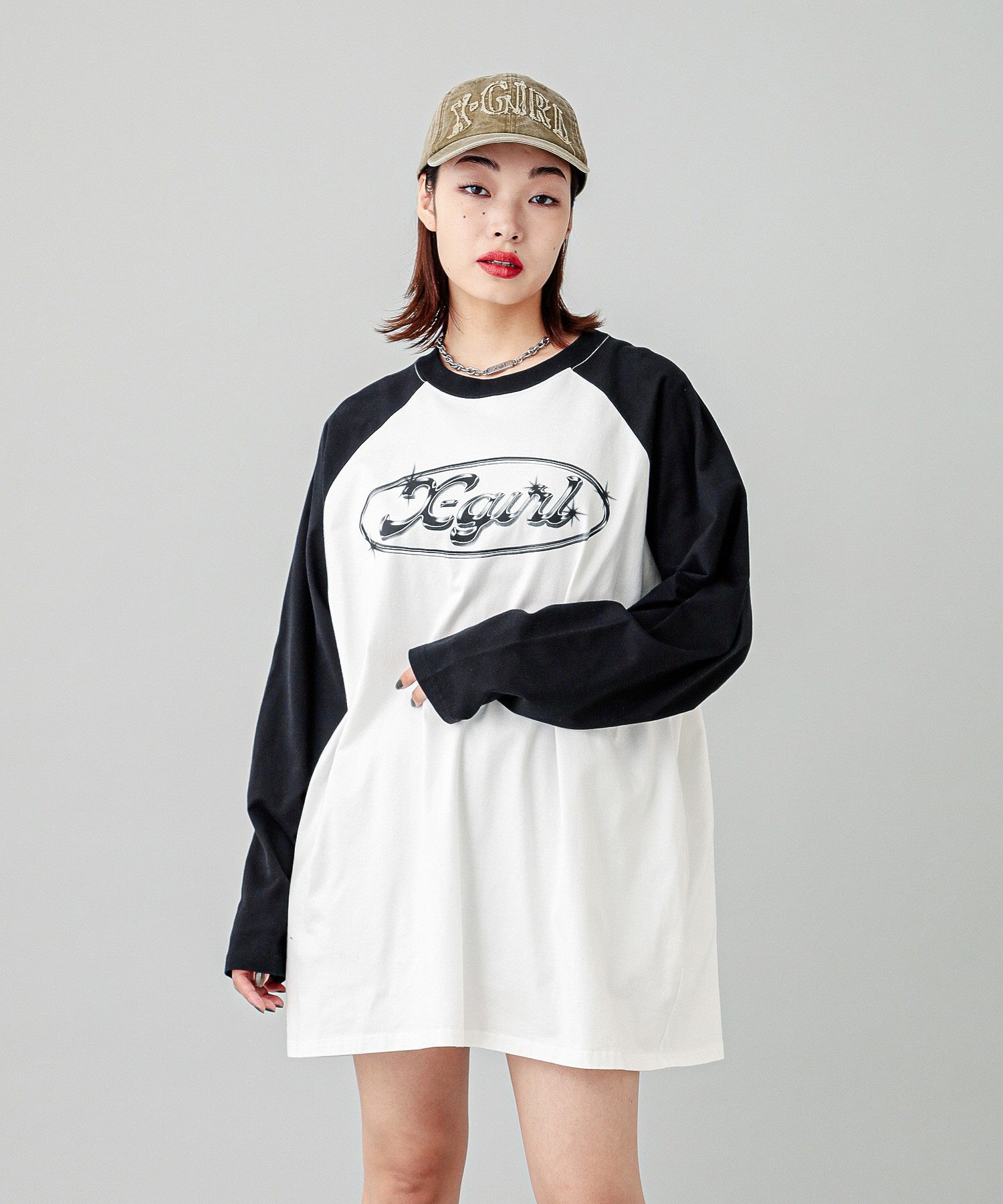 METAL LOGO B/B BIG TEE DRESS