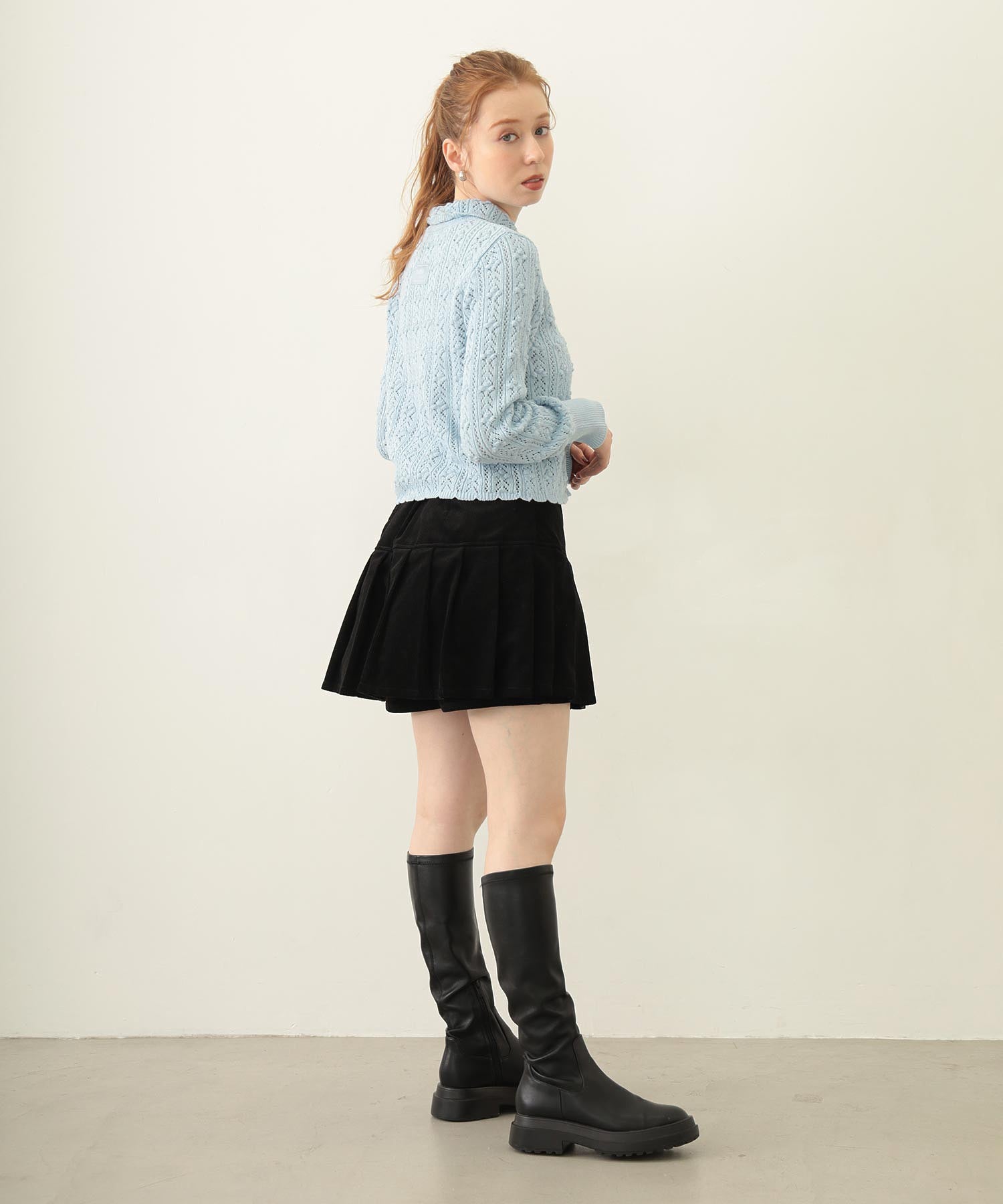 LAYERED CULOTTE SKIRT